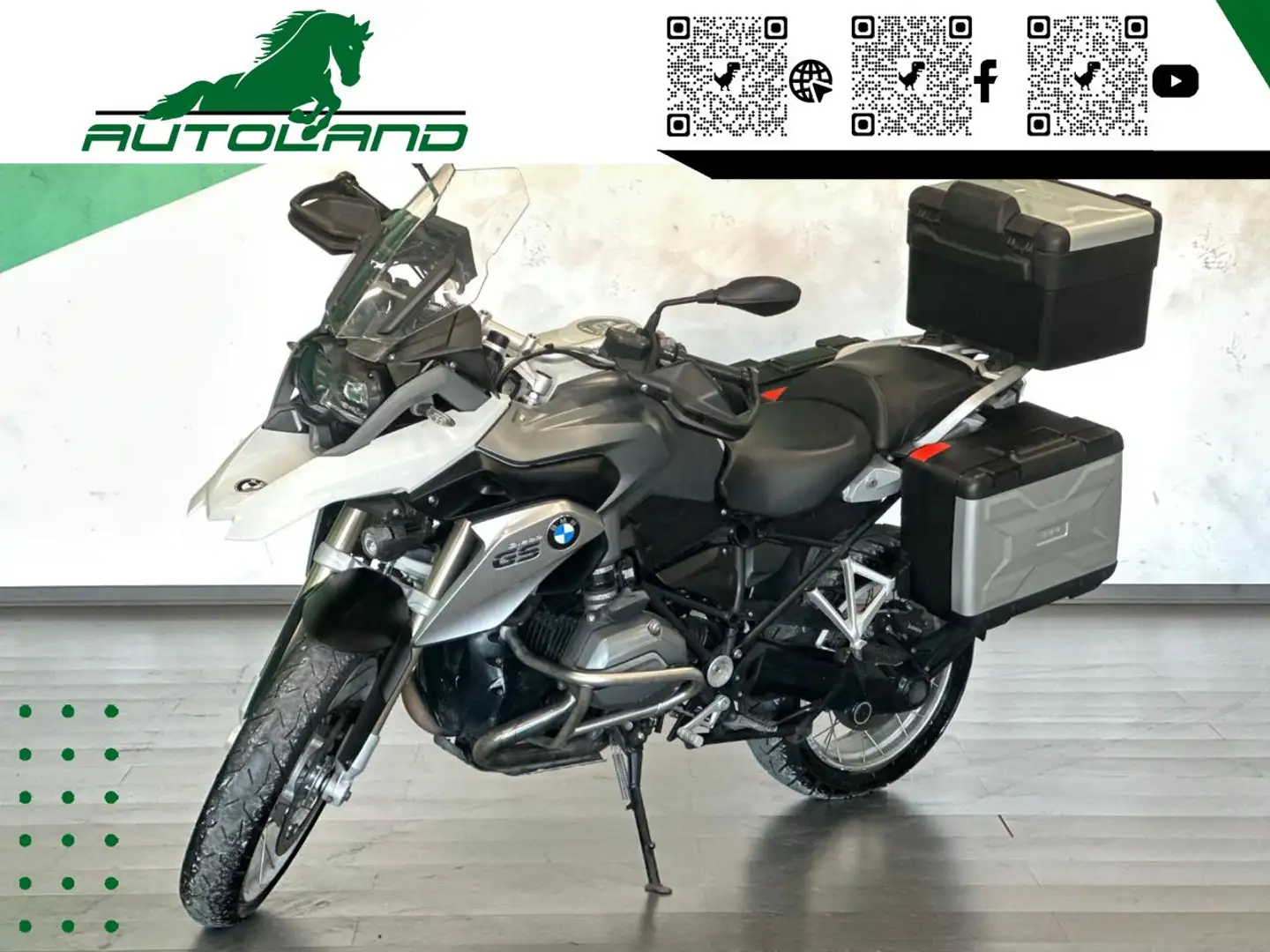 BMW R 1200 GS R 1200 GS Borse*Esa*Navi*Finanziabile Bílá - 1