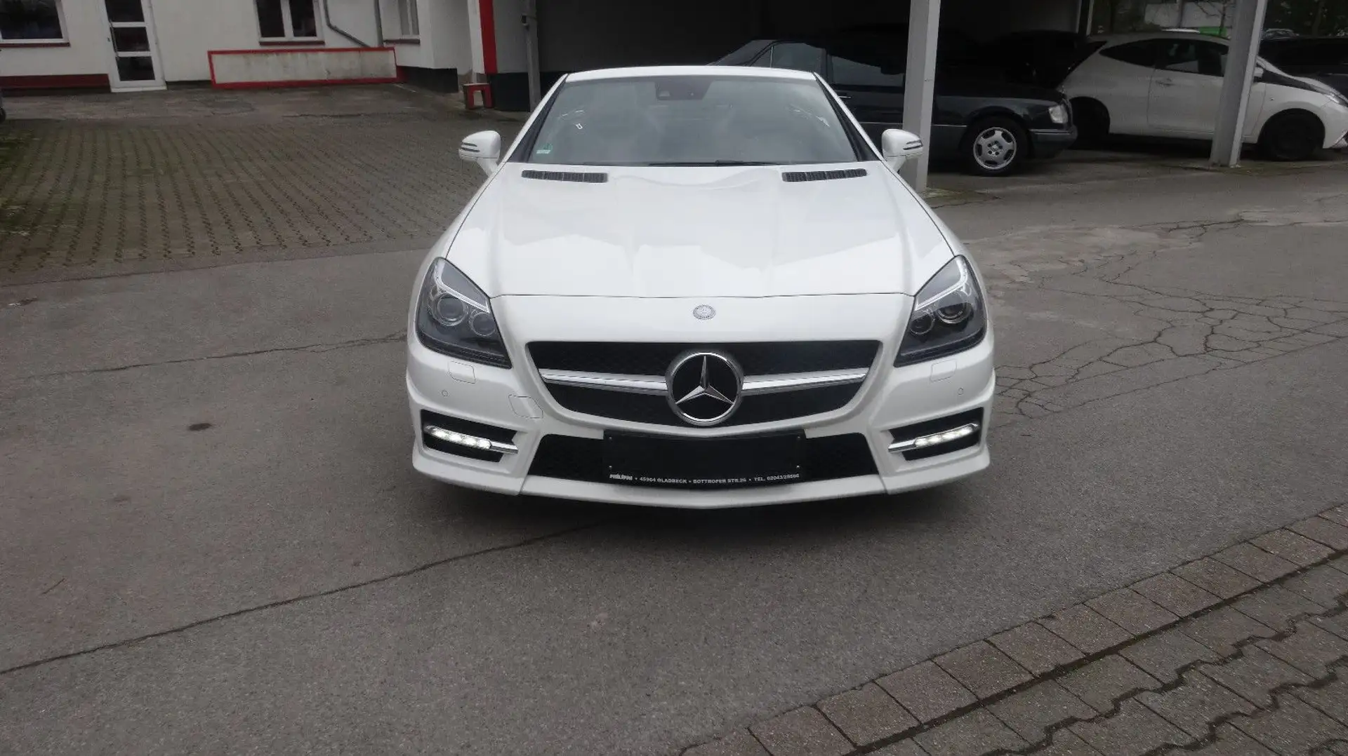 Mercedes-Benz SLK 200 SLK Roadster SLK 200 Aircraft,Leder,SH, Blanco - 2