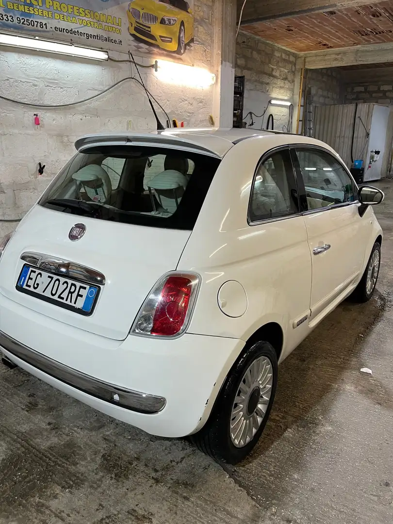 Fiat 500 1.3 mjt 16v Lounge 95cv Bianco - 2