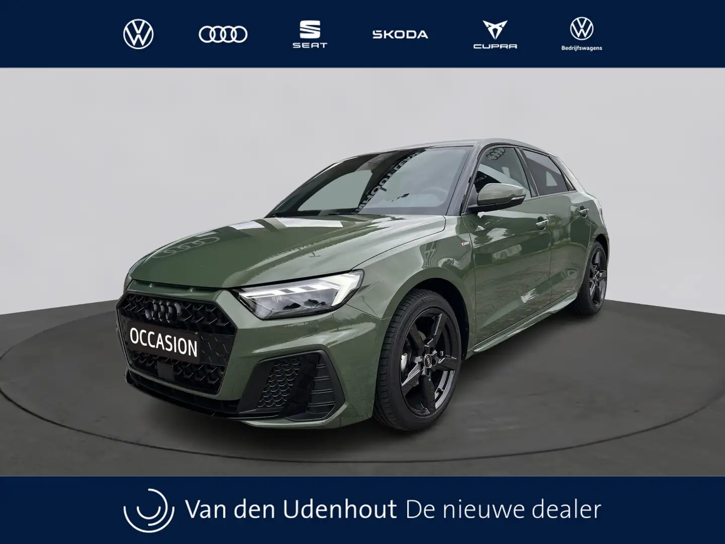 Audi A1 Sportback 25 TFSI 96pk S Edition / Stoelverwarming Groen - 1