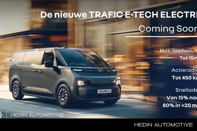 Renault Trafic E-Tech GB L2H1 T29 E-Tech electric advance