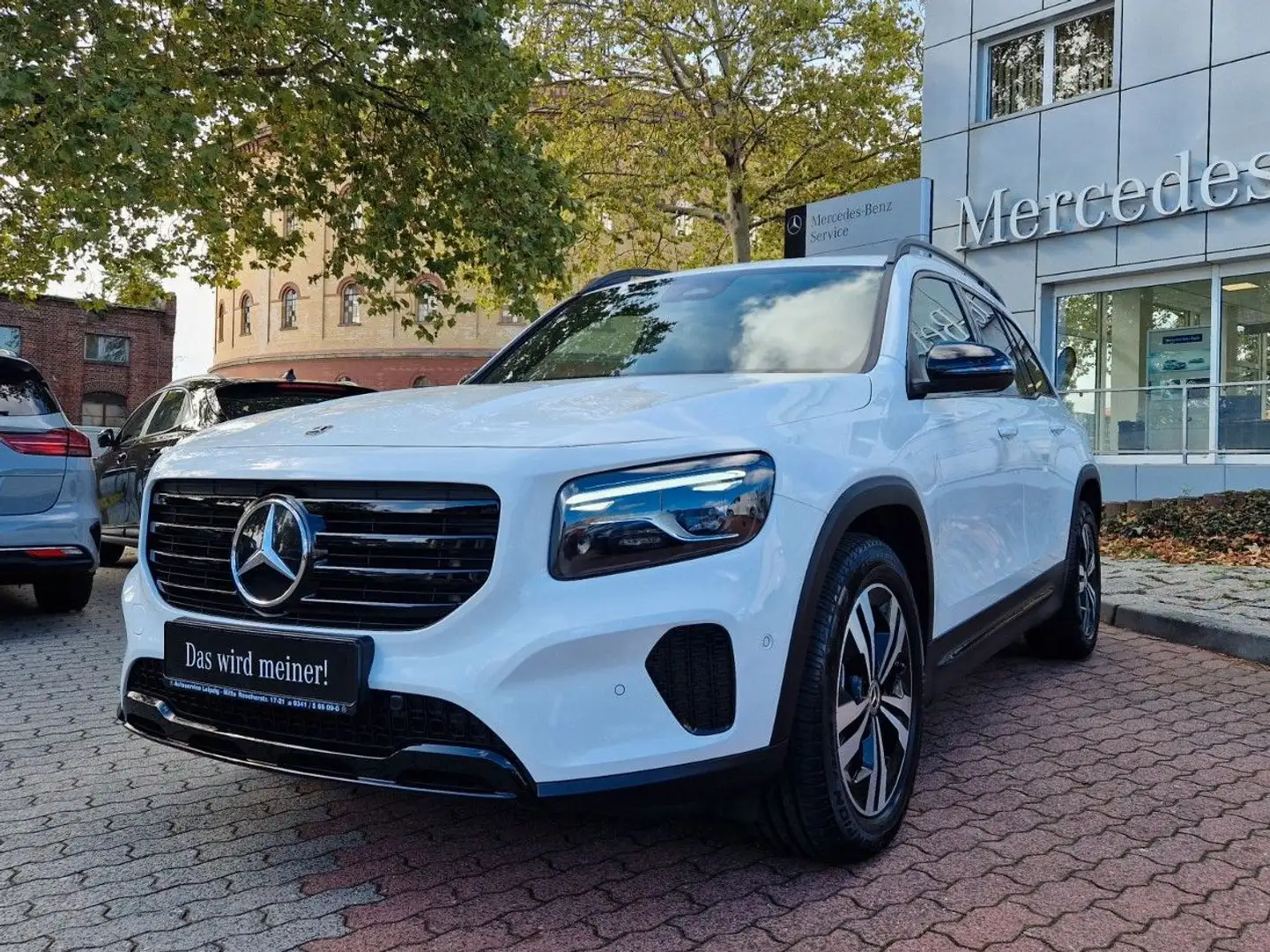 Mercedes-Benz GLB 220 4Matic/MULTIBEAM/AHZV/Memory Blanc - 2