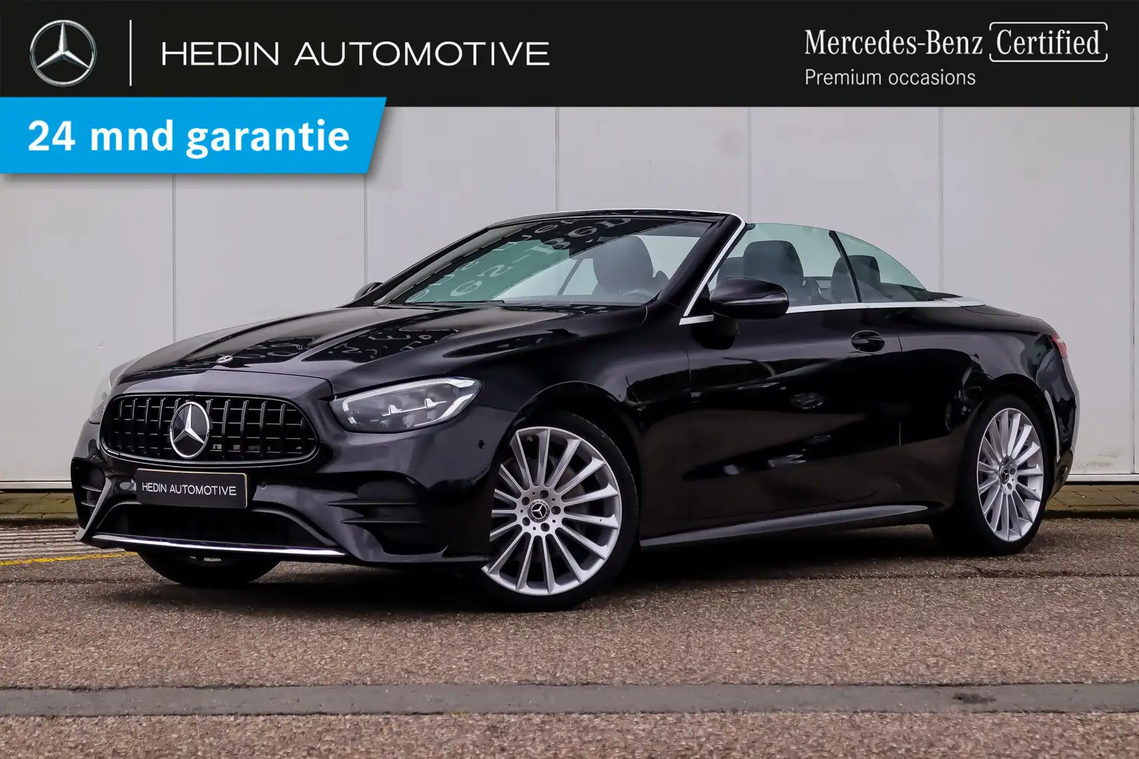Mercedes-Benz E 200 E Cabriolet Automaat AMG Line | LED | Standkachel Zwart - 1