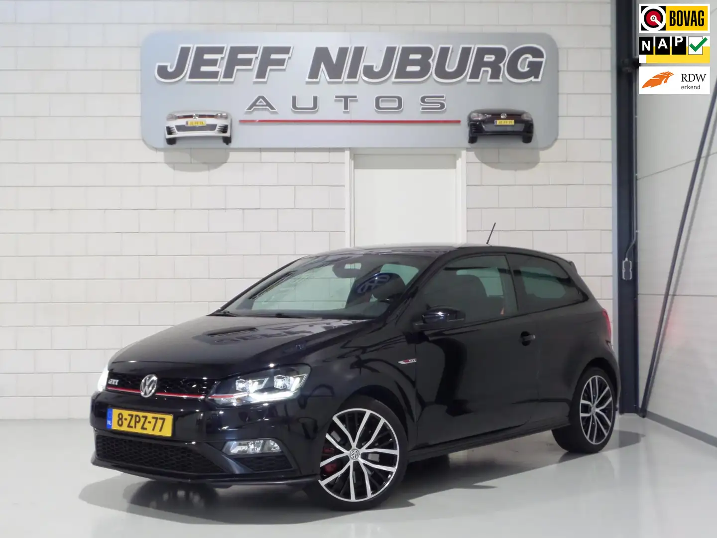 Volkswagen Polo GTI 1.8 TSI DSG "Origineel NL!" Automaat! Full-LED App Black - 1