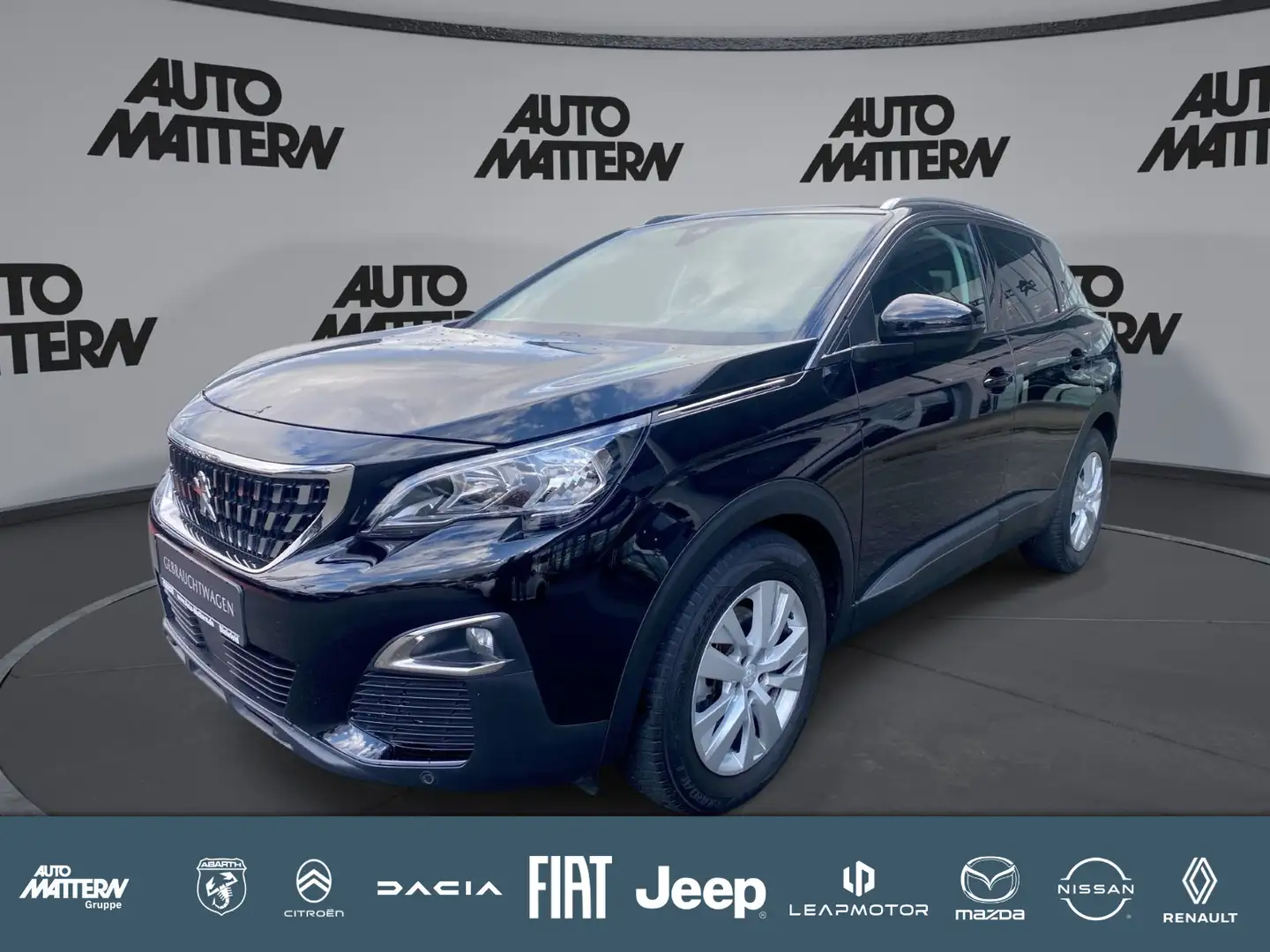 Peugeot 3008 1.2 PureTech 130 Active Zwart - 1