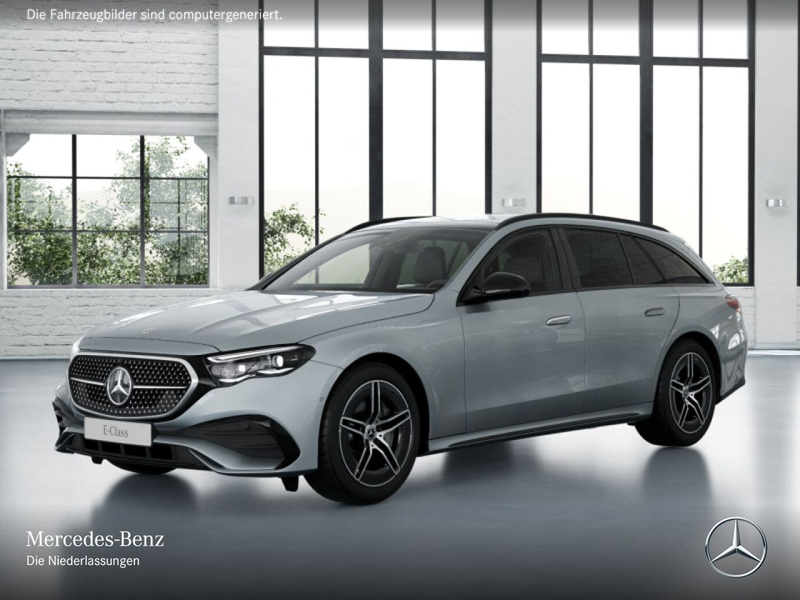 Mercedes-Benz E 450 d T 4M AMG Fahrass WideScreen 360° Pano AHK — photo 14