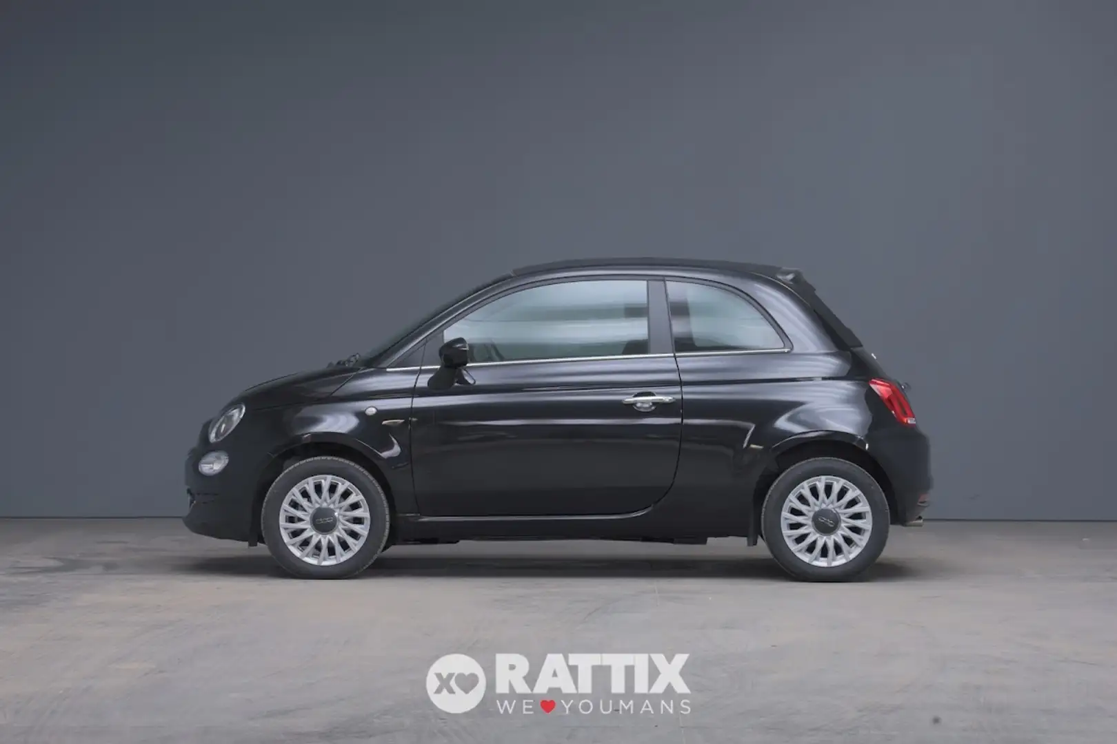 Fiat 500C 1.0 Hybrid 70CV Dolcevita Nero - 2