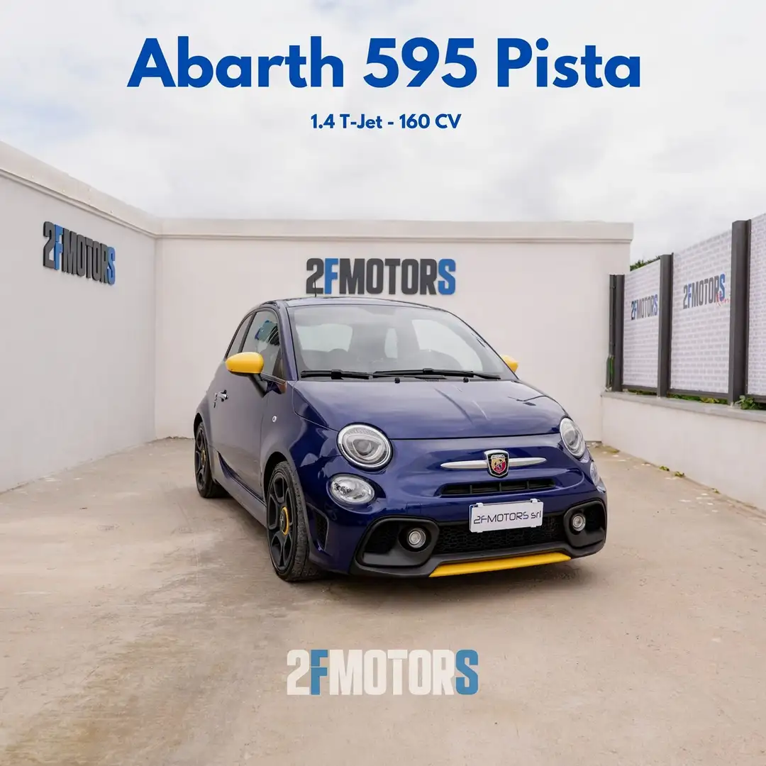 Abarth 595 1.4 t-jet Pista 160cv Blu/Azzurro - 1