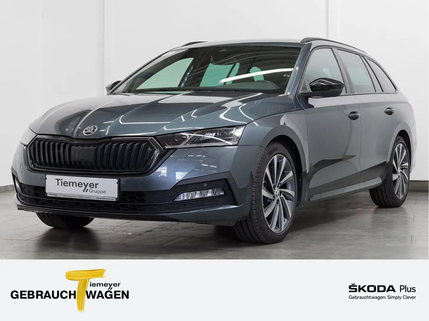 Skoda Octavia Combi 2.0 TDI DSG SPORTPAKET STDHZ LM18 Grau - 1