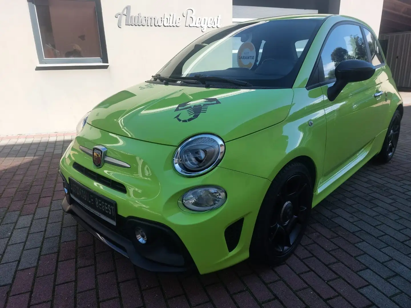 Abarth 595 PISTA GROSSE WARTUNG+ZAHNRIEMEN NEU+GARANTIE Grün - 1