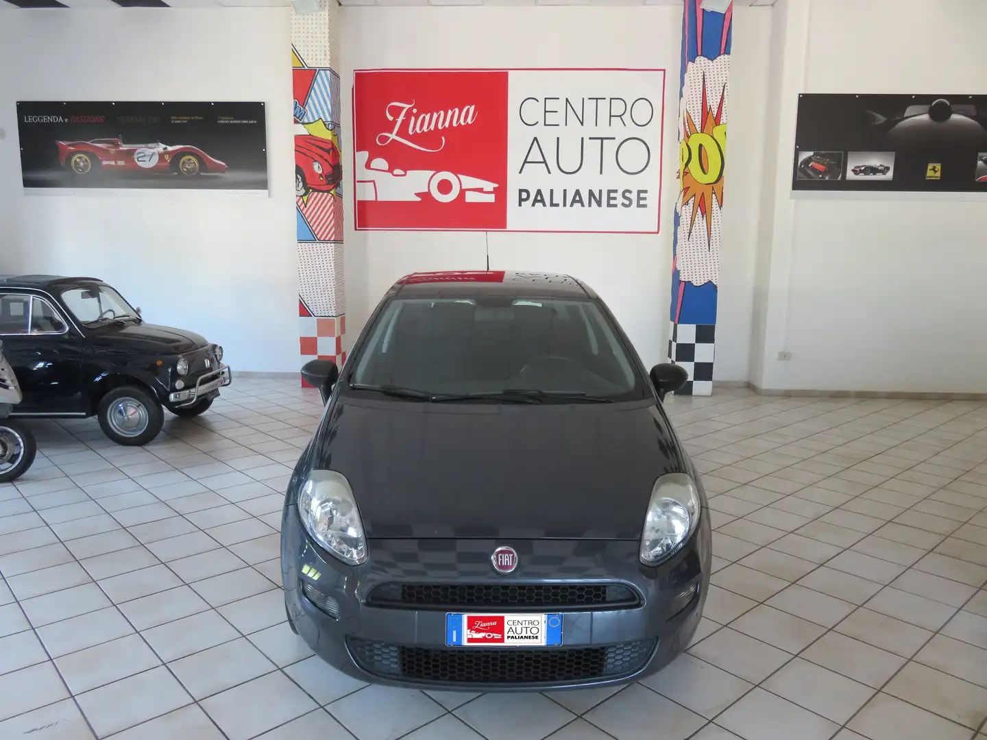 Fiat Punto Punto III 2012 5p 1.3 mjt 16v pop 75cv* Gris - 1