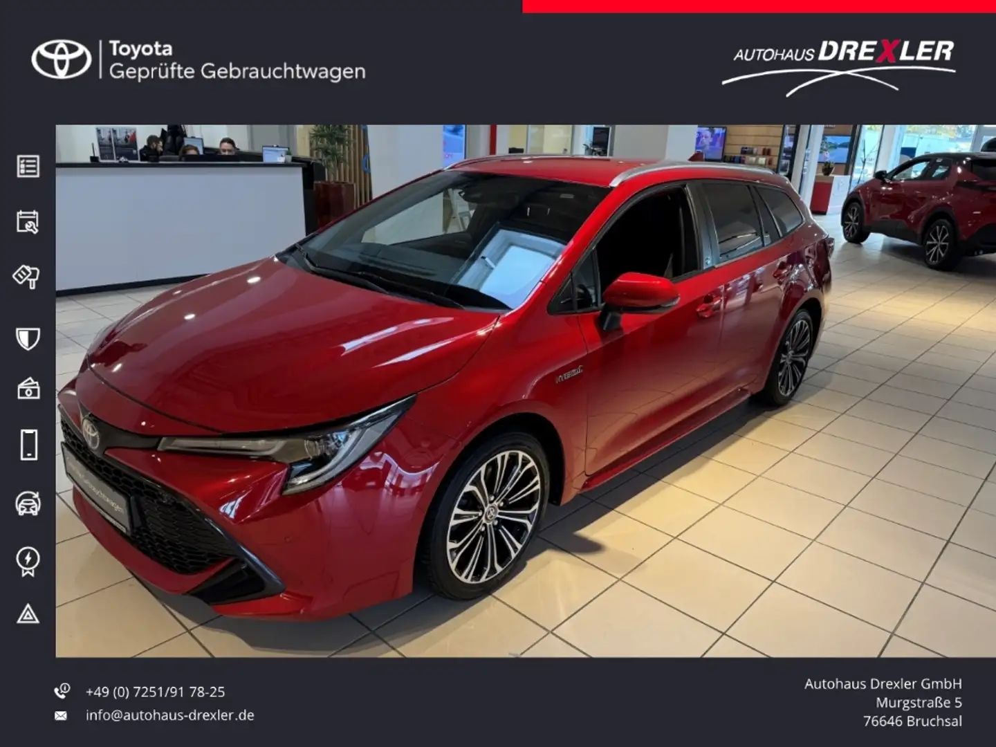 Toyota Corolla Touring Sports Hybrid Team D Rot - 1
