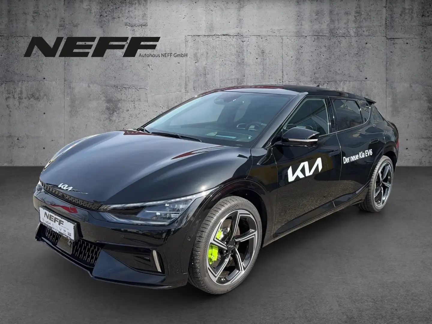 Kia EV6 (77,4 kWh) GT 4WD ACC FLA KAM 4xSHZ STH Noir - 2