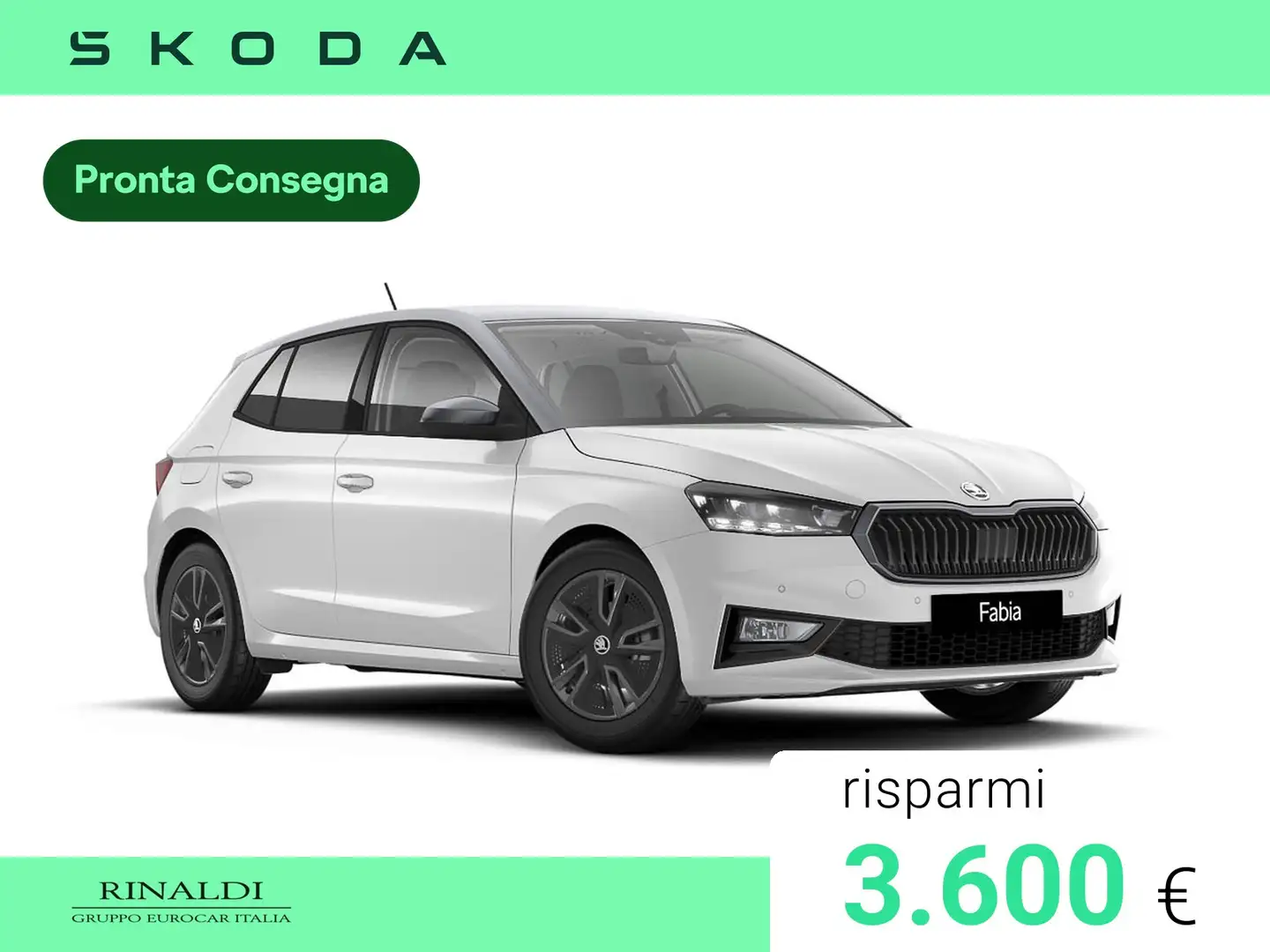 Skoda Fabia 1.0 tsi evo 130 edition 95cv Bianco - 1