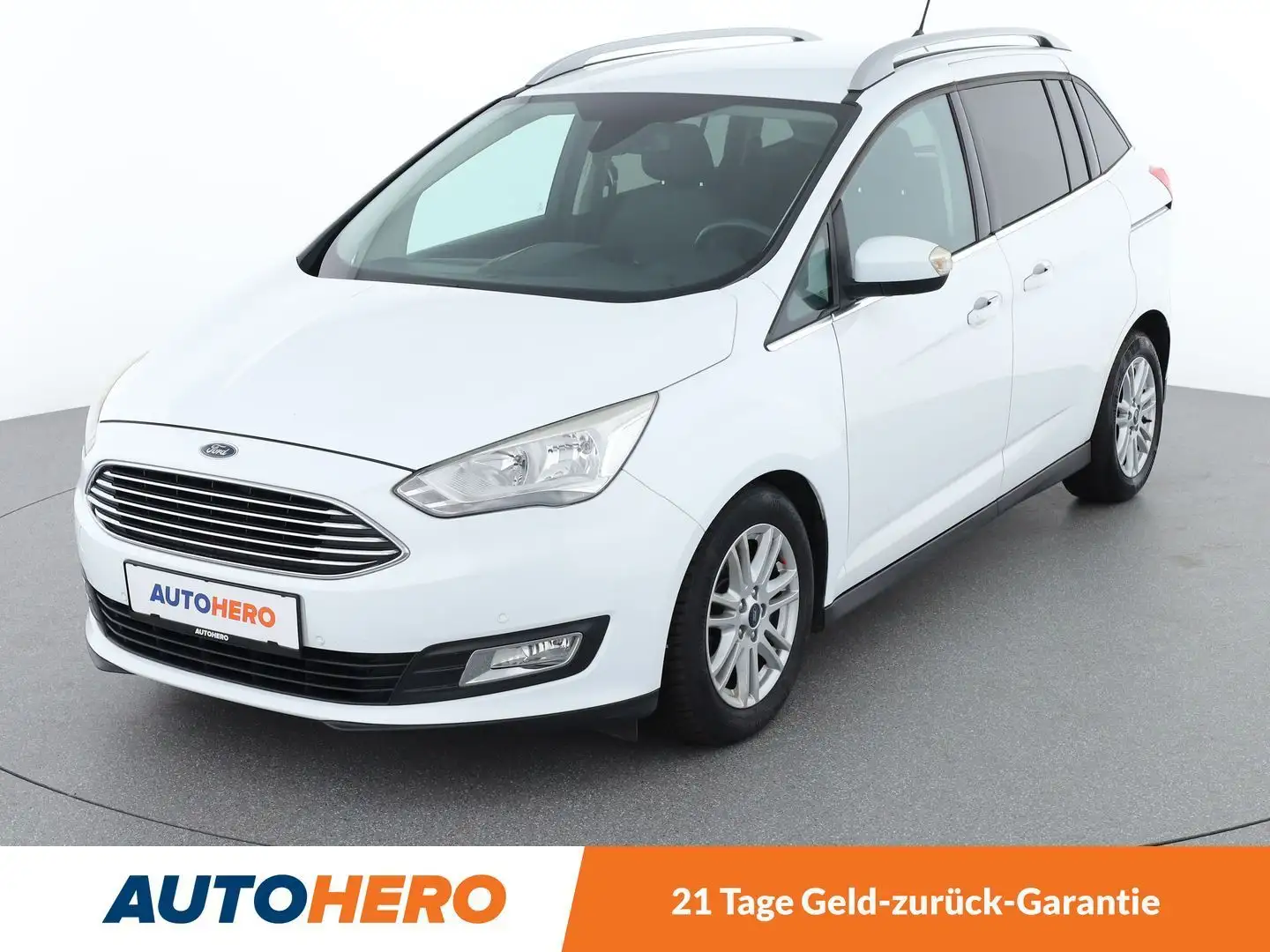 Ford Grand C-Max 1.0 EcoBoost Titanium Weiß - 1