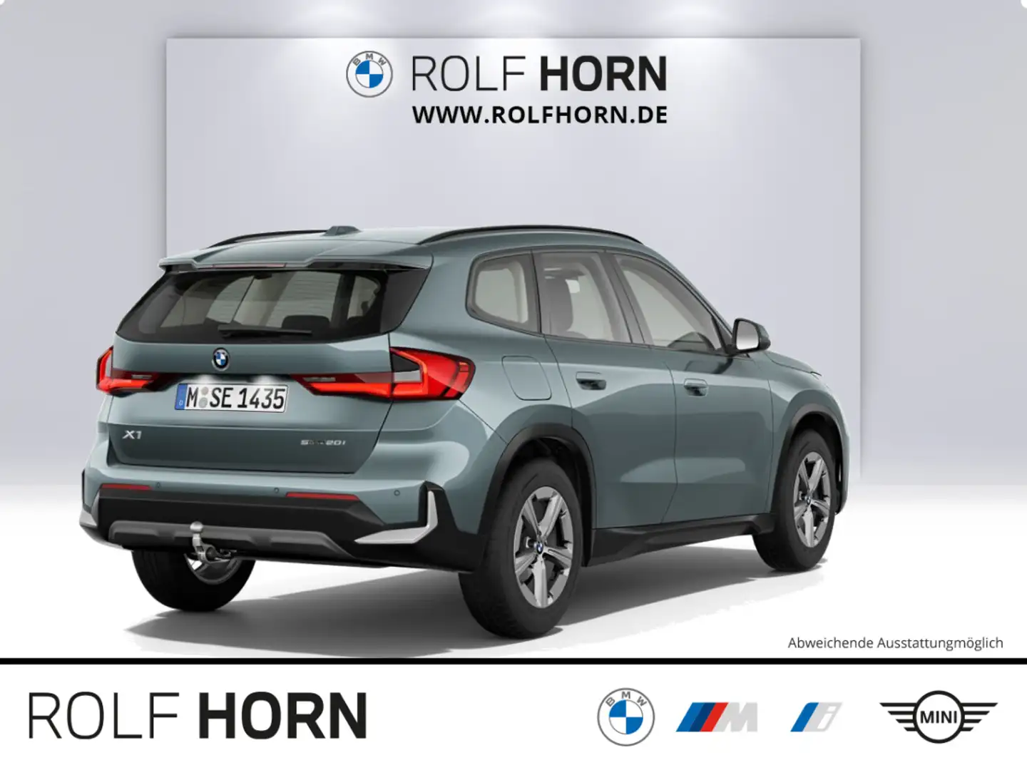 BMW X1 sDrive20i AHK Komfortzugang adLED Navi RfKam. Grün - 2