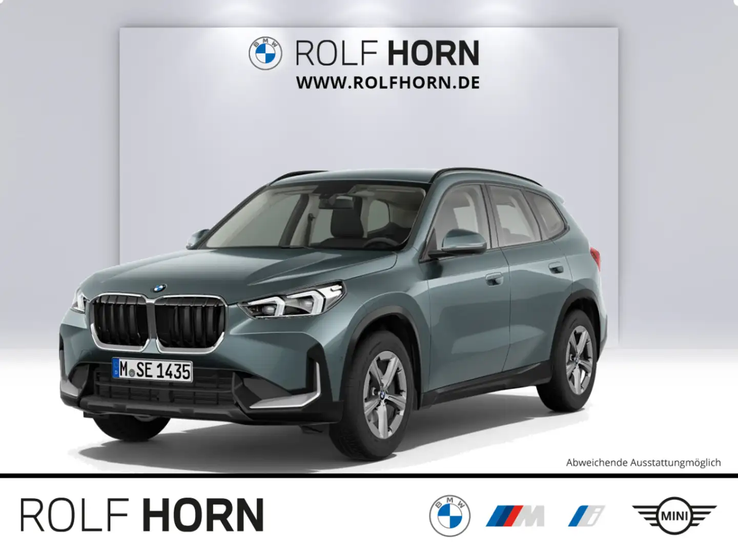 BMW X1 sDrive20i AHK Komfortzugang adLED Navi RfKam. Grün - 1