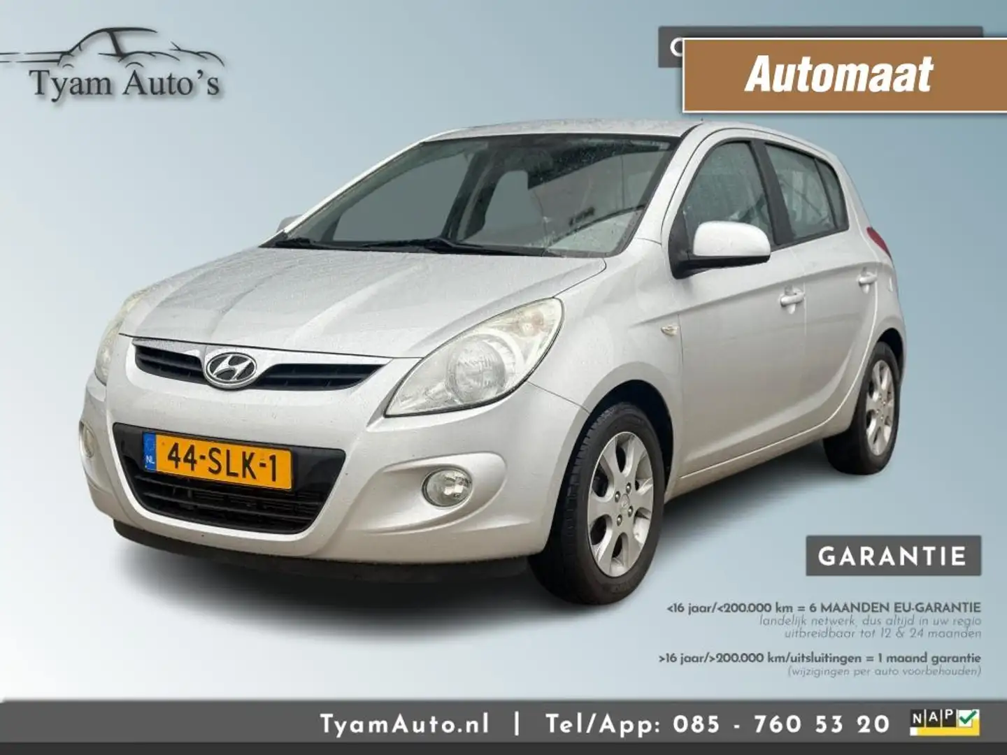 Hyundai i20 1.4i I-CATCHER AUTOMAAT / AIRCO STOELVERWARMING LE Gris - 1