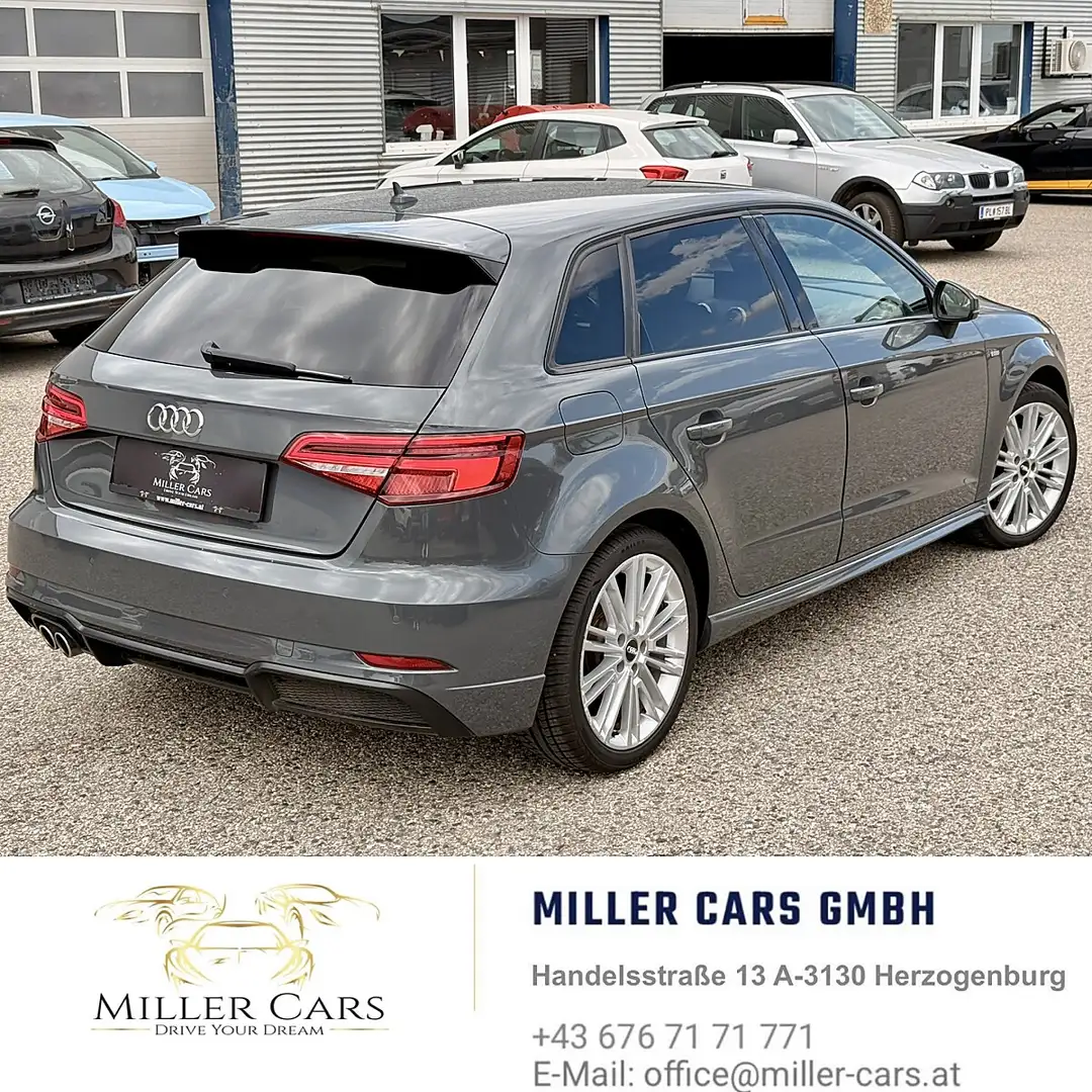Audi A3 2,0 TDI S-tronic intense*Zahnriemen neu* Grau - 2