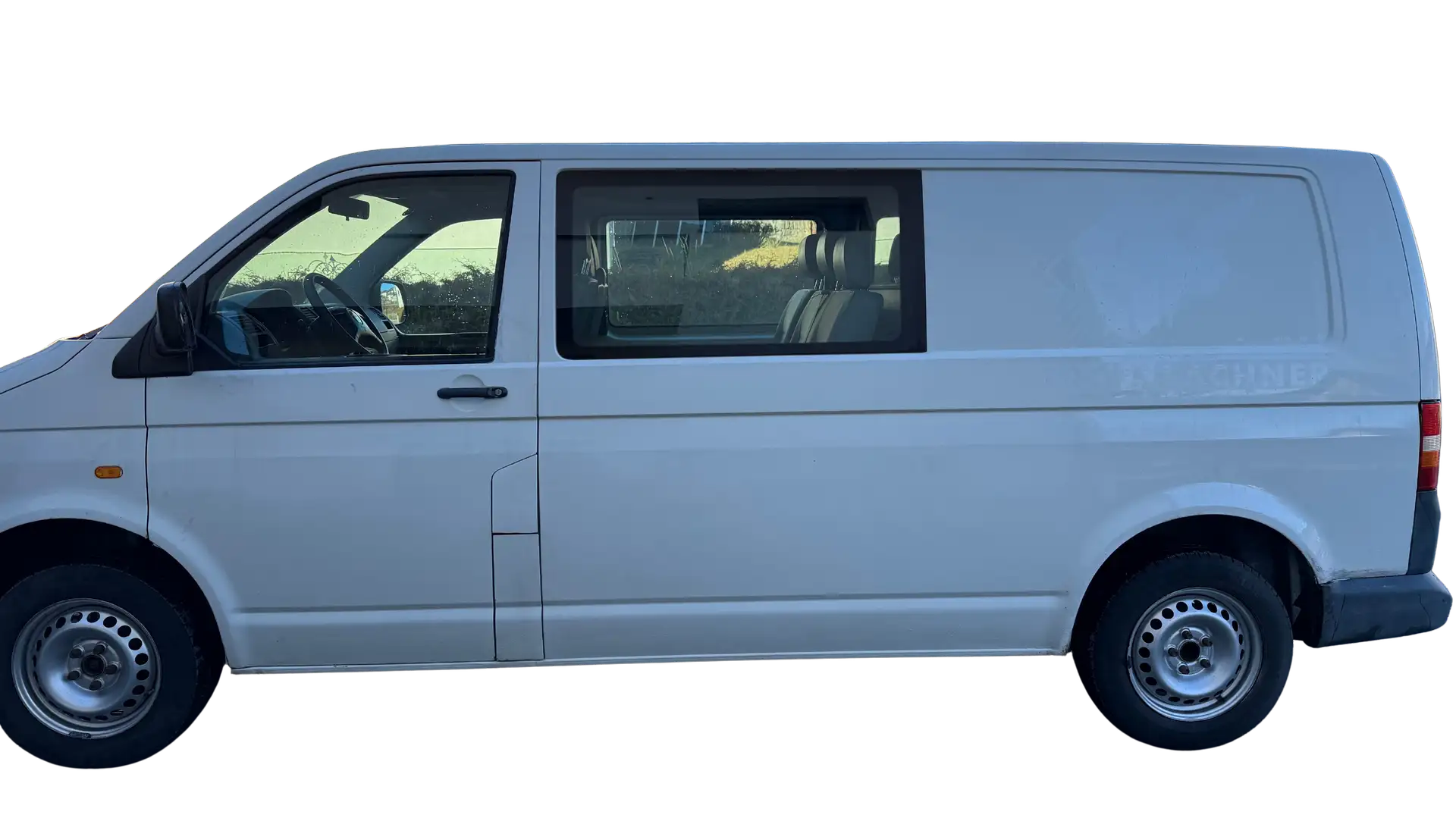 Volkswagen T5 Transporter Weiß - 2