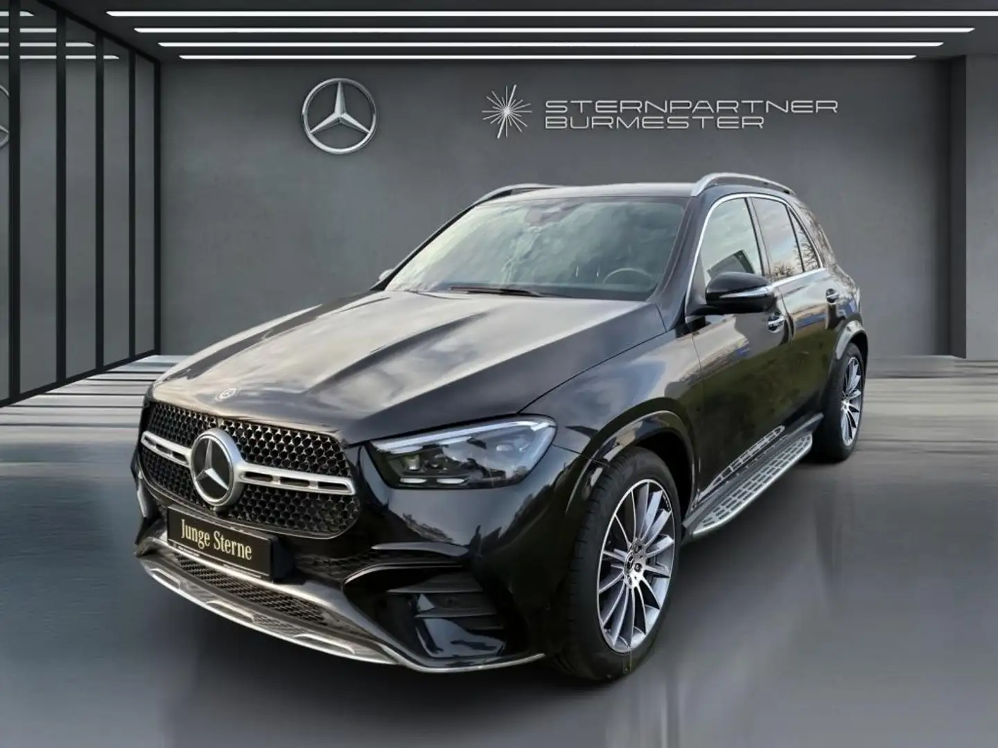Mercedes-Benz GLE 300 d 4M AMG+Kamera+AHK+Distronic+Burmester Schwarz - 2