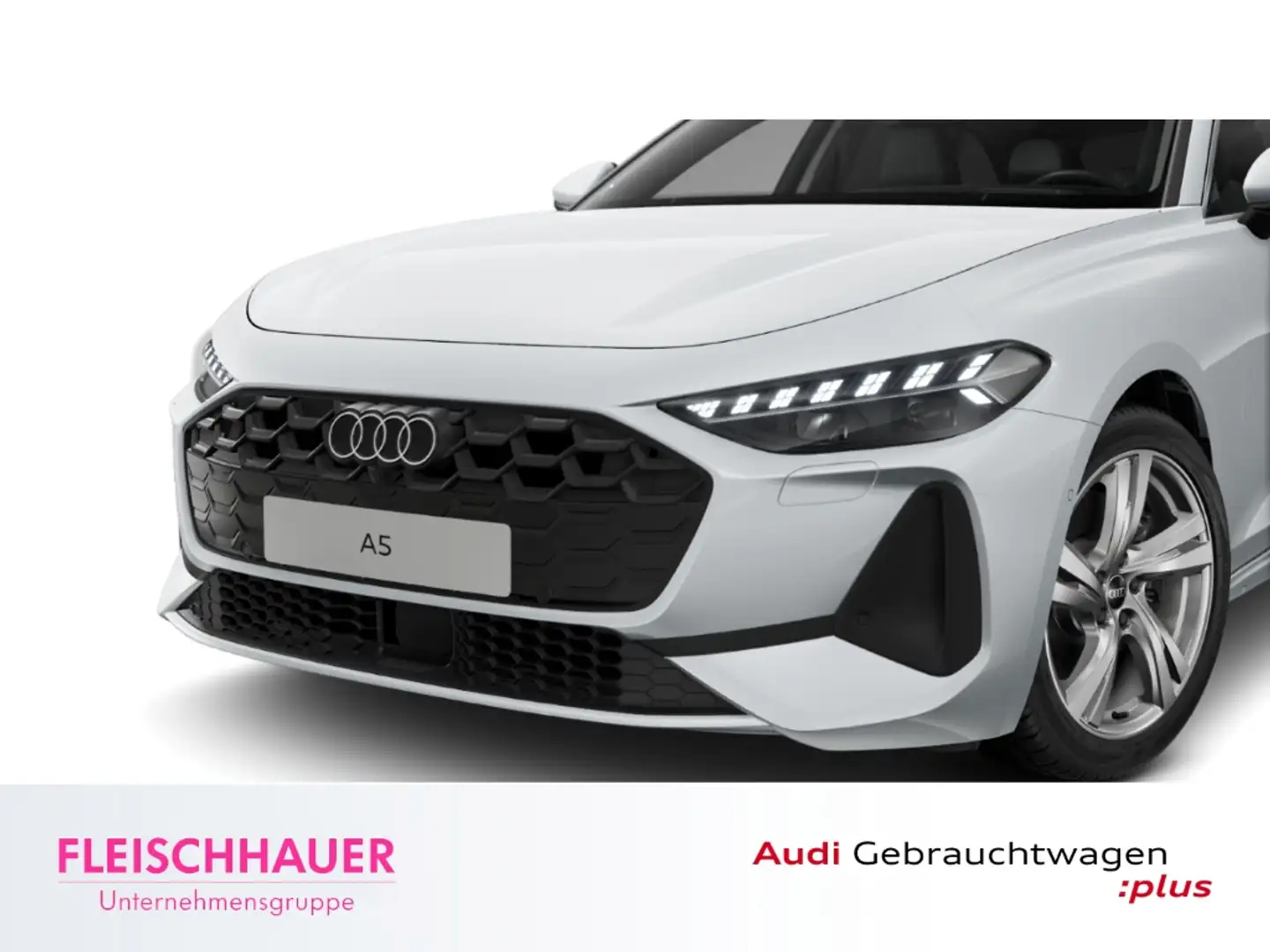 Audi A5 Avant 2.0 TDI LED+HUD+ACC+TECH-PAKET+NAVI+RFK+DAB+ Weiß - 1