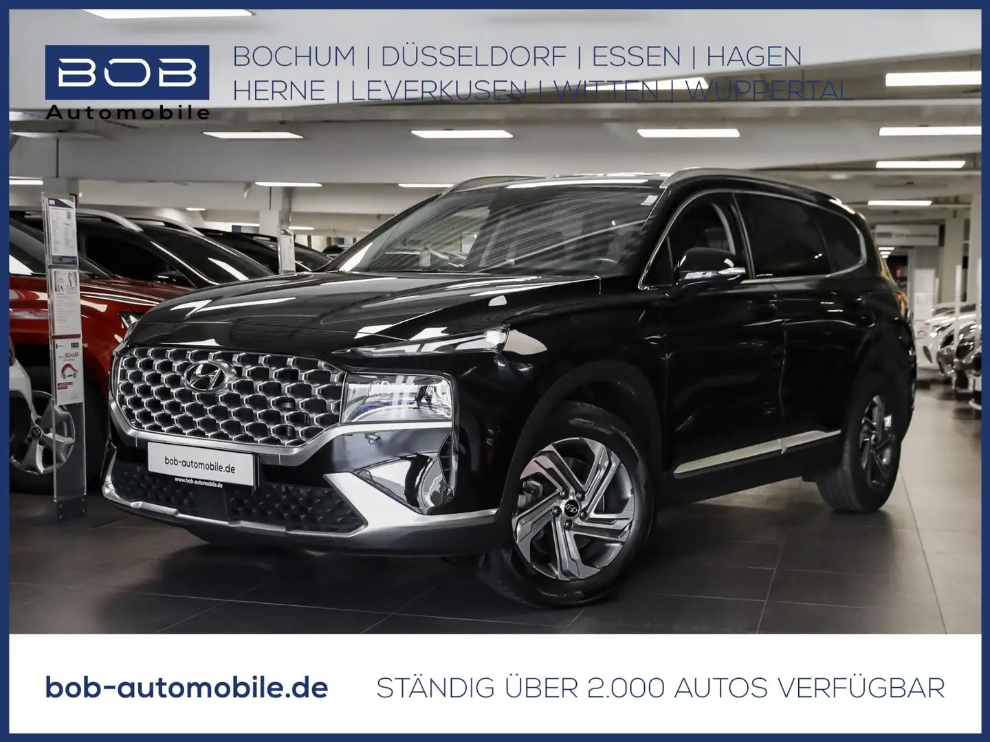 Hyundai SANTA FE 2.2 CRDi Trend 2WD  SHZ PDC KLIMA Schwarz - 1