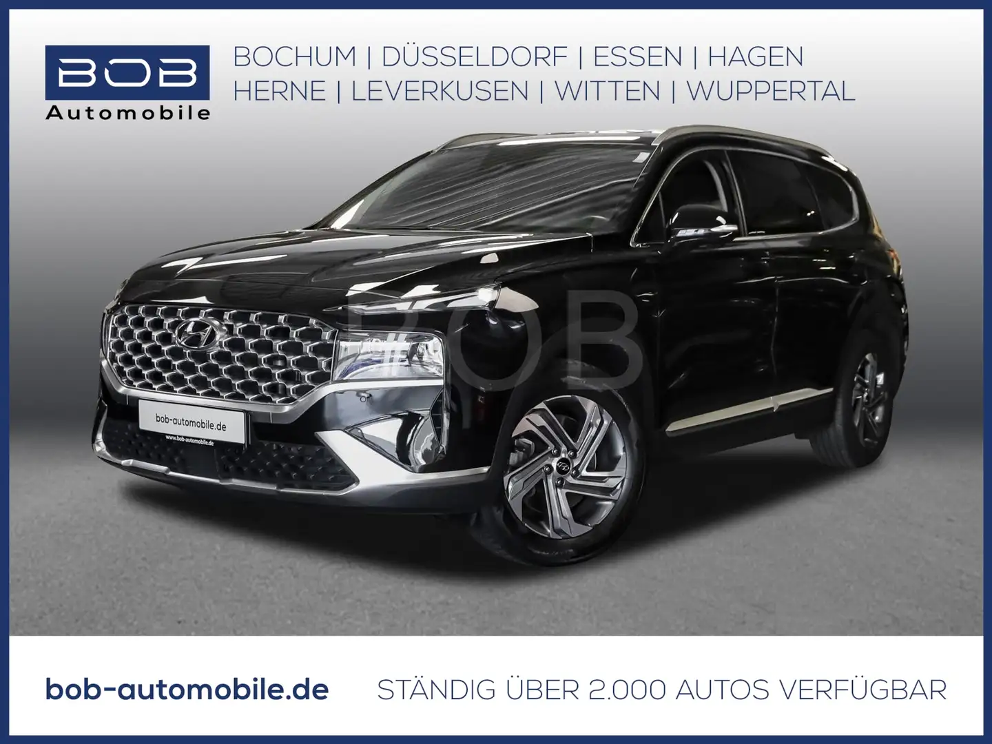 Hyundai SANTA FE 2.2 CRDi Trend 2WD  SHZ PDC KLIMA Negro - 1