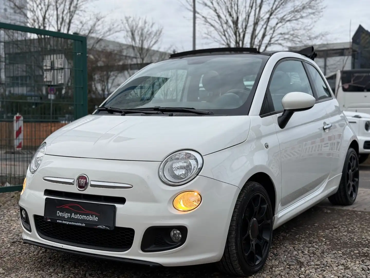 Fiat 500 S*Klimaautomatik/Sportsitze/E-Verdeck* Blanc - 2