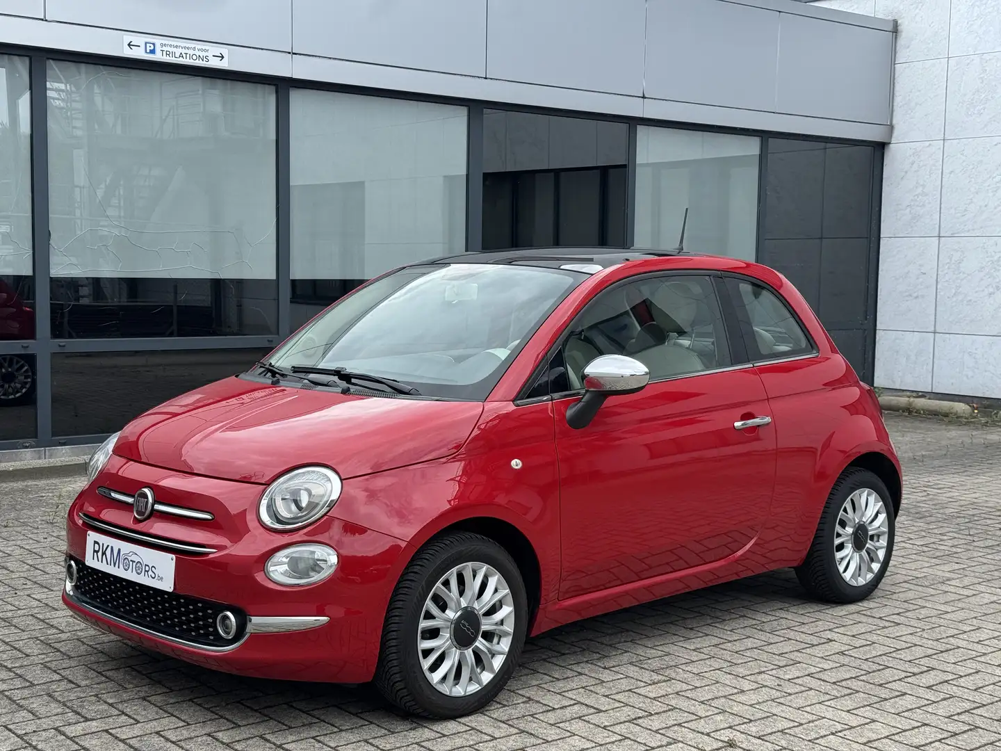 Fiat 500 1.2 8V Start&Stopp Rockstar Červená - 1