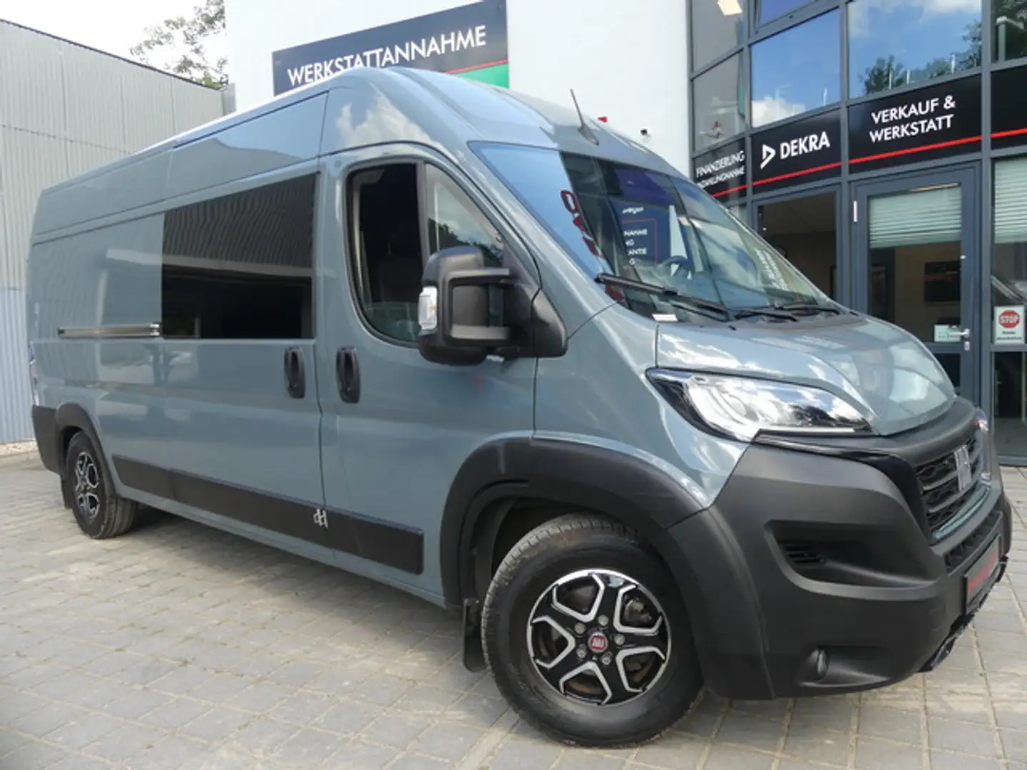 Fiat Ducato Maxi 35 180 L4H2 LED/HIGH LUFTFEDER/STHZ/KAM Gris - 1