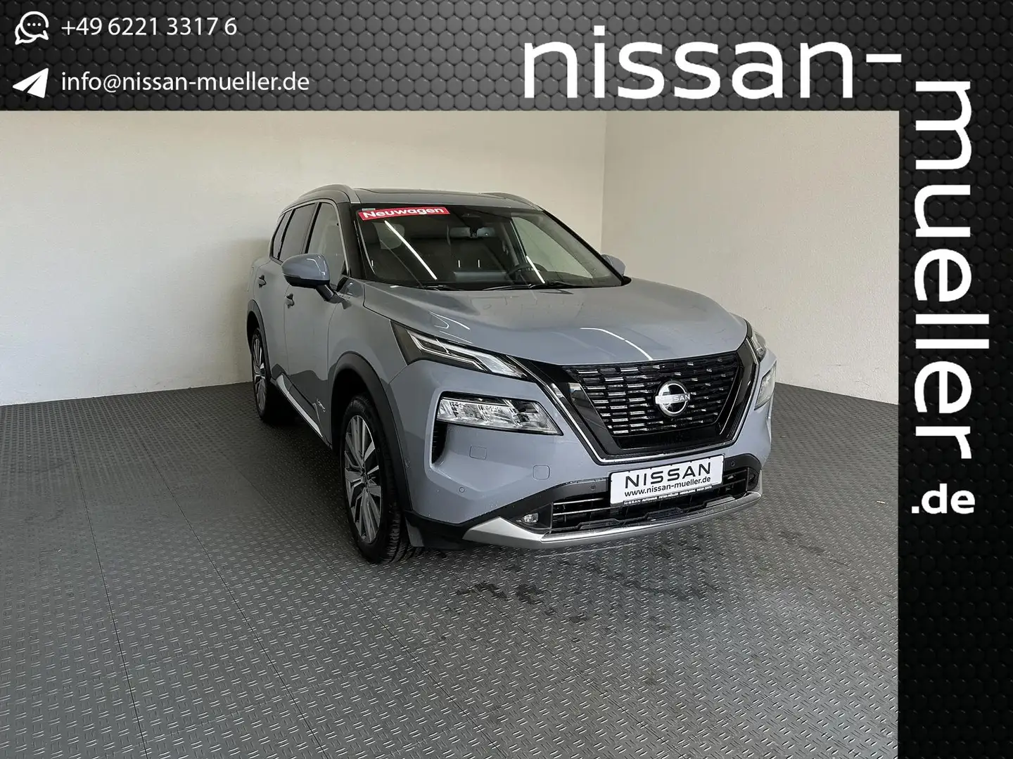 Nissan X-Trail e-Power e-4ORCE Tekna+ Plus 5 Sitzer 20" Grey - 1