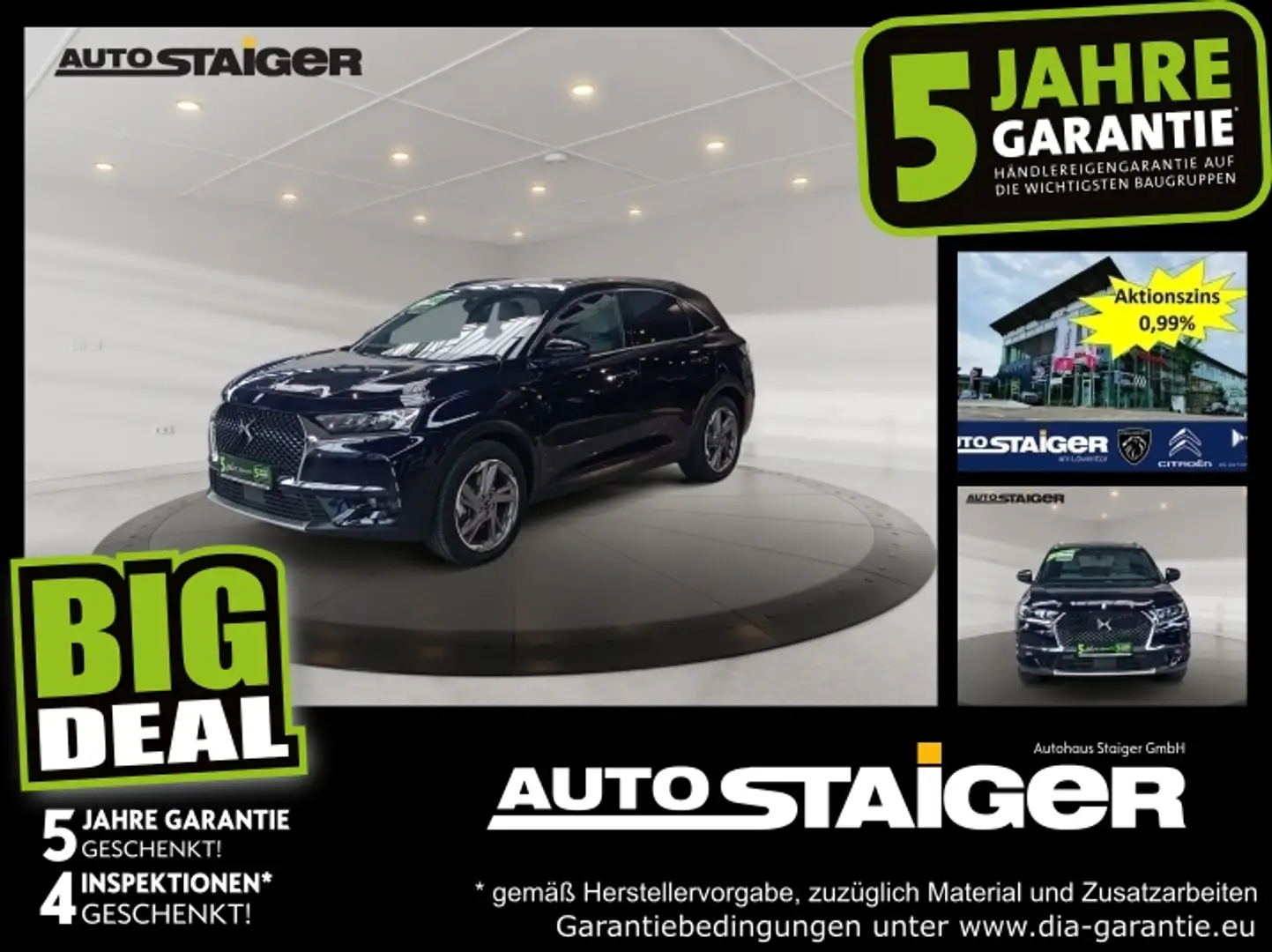 DS Automobiles DS 7 Crossback DS7 Crossback E-Tense Rivoli Navi*Leder* Azul - 1