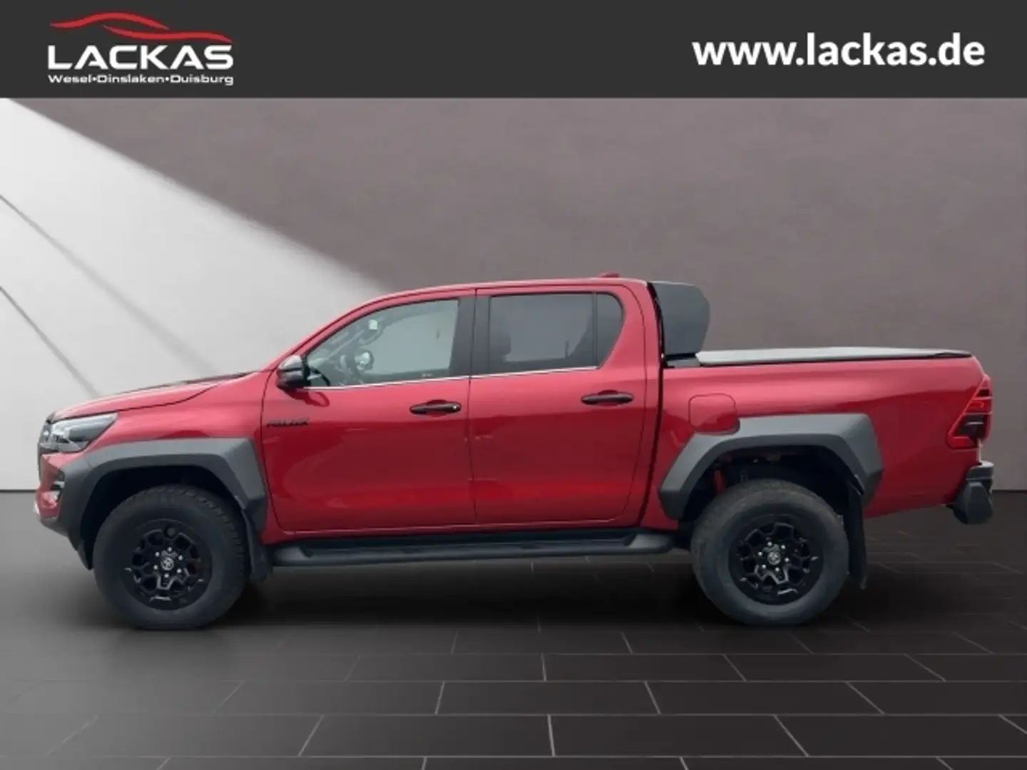 Toyota Hilux Double CAB GR SPORT 4x4* TOP*VERFÜGBAR*SONDERM. Rojo - 2