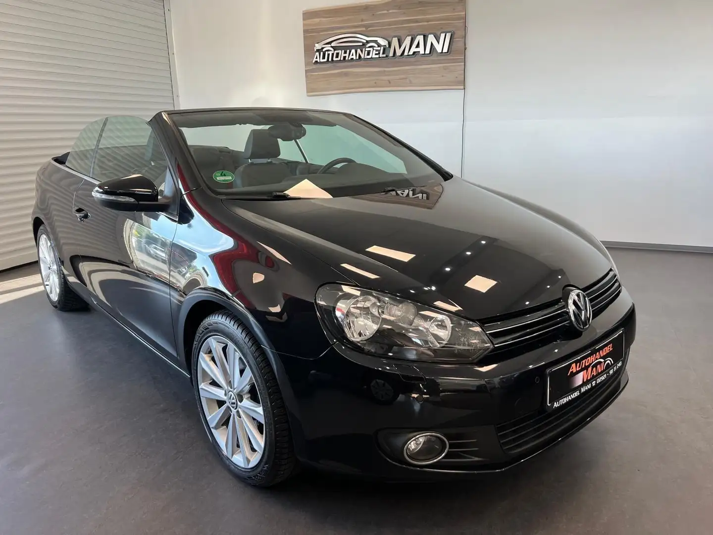 Volkswagen Golf VI Cabriolet Basis/PDC/ Noir - 1
