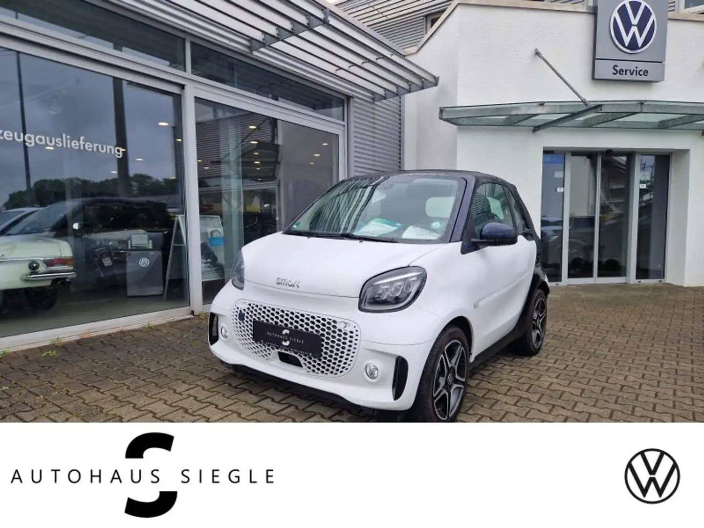 smart EQ pulse Cabrio Navi Kamera Tempomat LED ALU White - 1