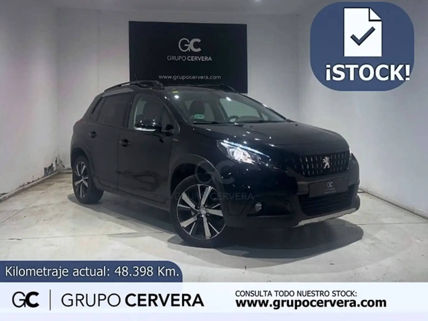 Peugeot 2008 1.2 PureTech S&S GT Line 130 Schwarz - 1