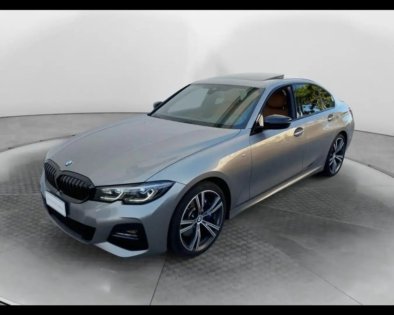 BMW 320 d mhev 48V xdrive Msport auto Gris - 1