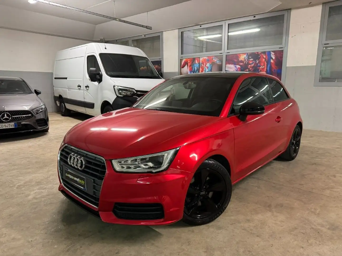 Audi A1 1.4 TFSI 125 CV Sport Rosso - 2