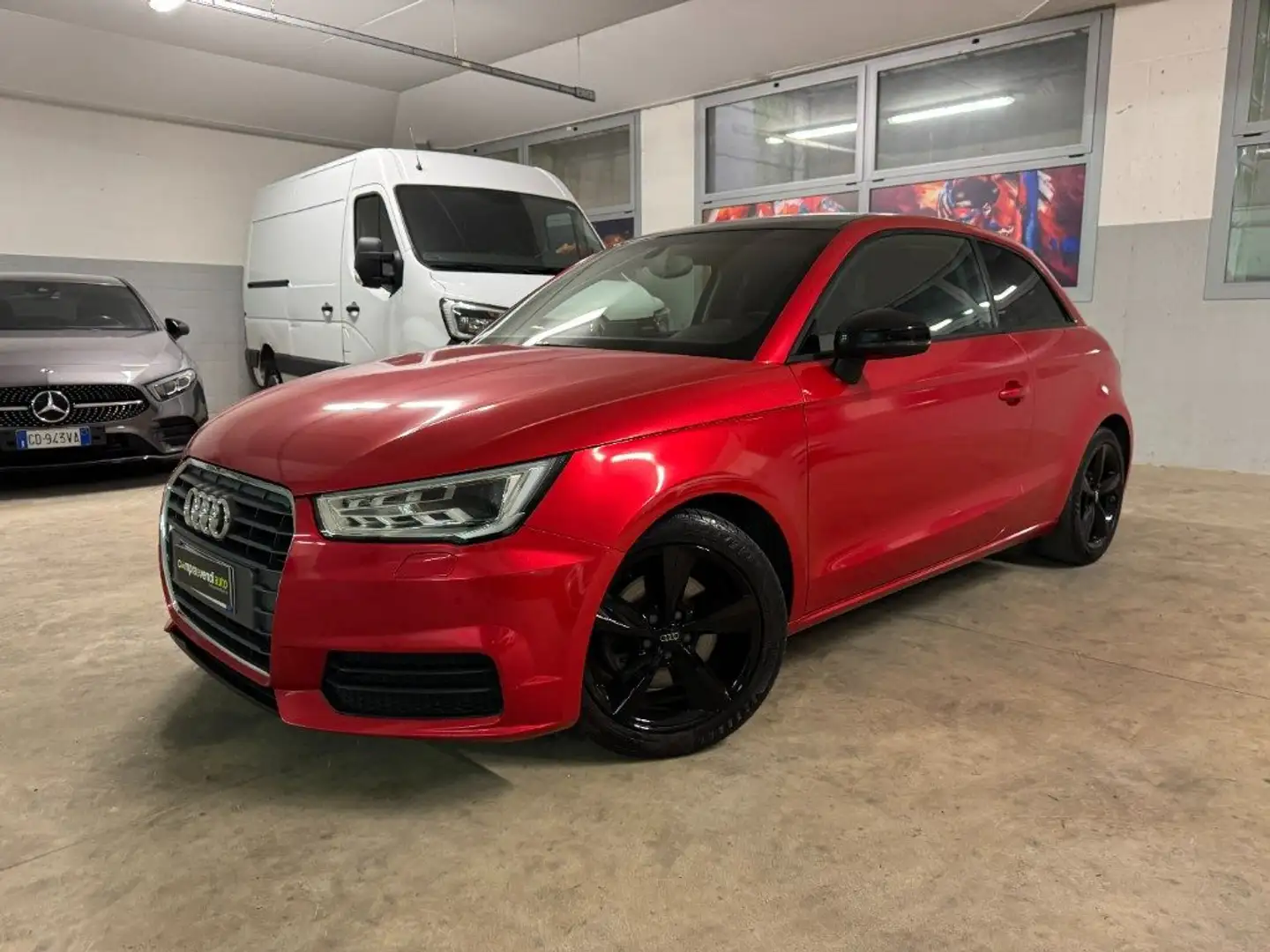 Audi A1 1.4 TFSI 125 CV Sport Rosso - 1