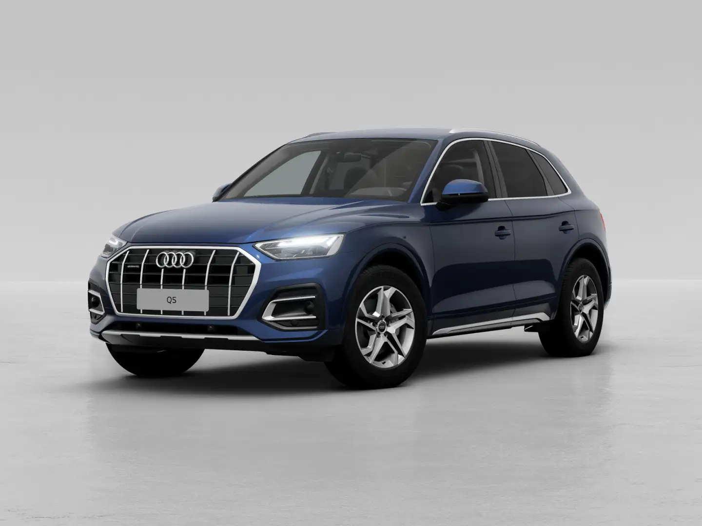 Audi Q5 40 TDI quattro advanced Business Paket Navi A Blauw - 2