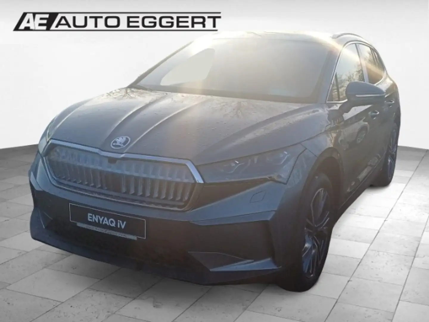 Skoda Enyaq Loft 85 210 kW 1- HUD AHK-klappbar Navi digitales Grau - 1
