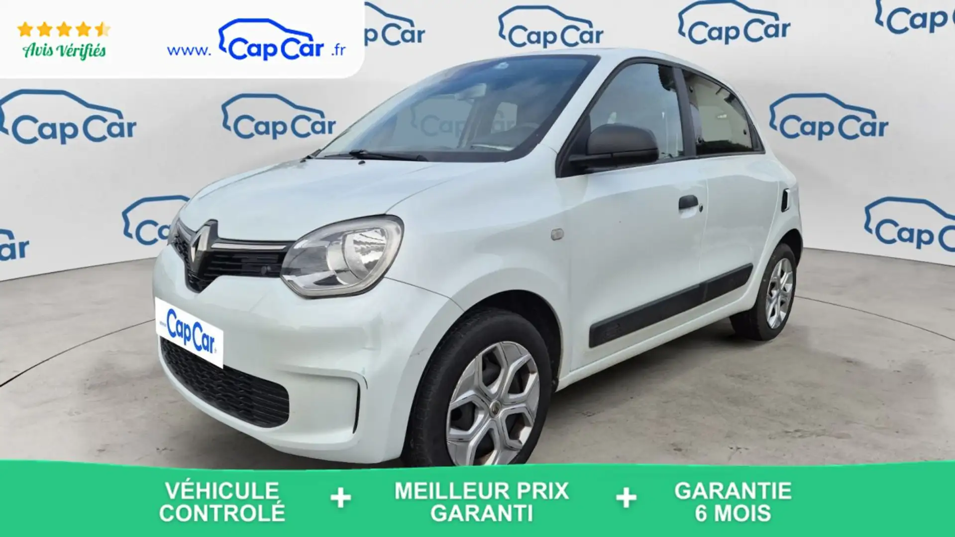 Renault Twingo III 1.0 SCe 65 Life - 4 places Blanc - 1