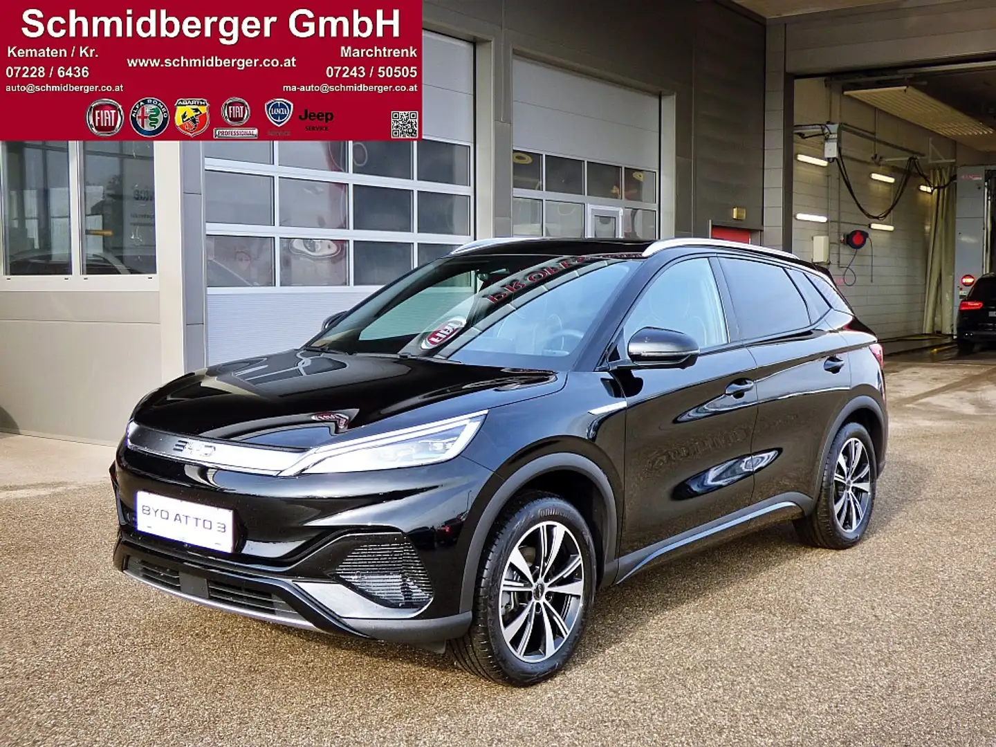 BYD Atto 3 Atto3 60,5 kWh Design Österreich Paket LAGER Nero - 1