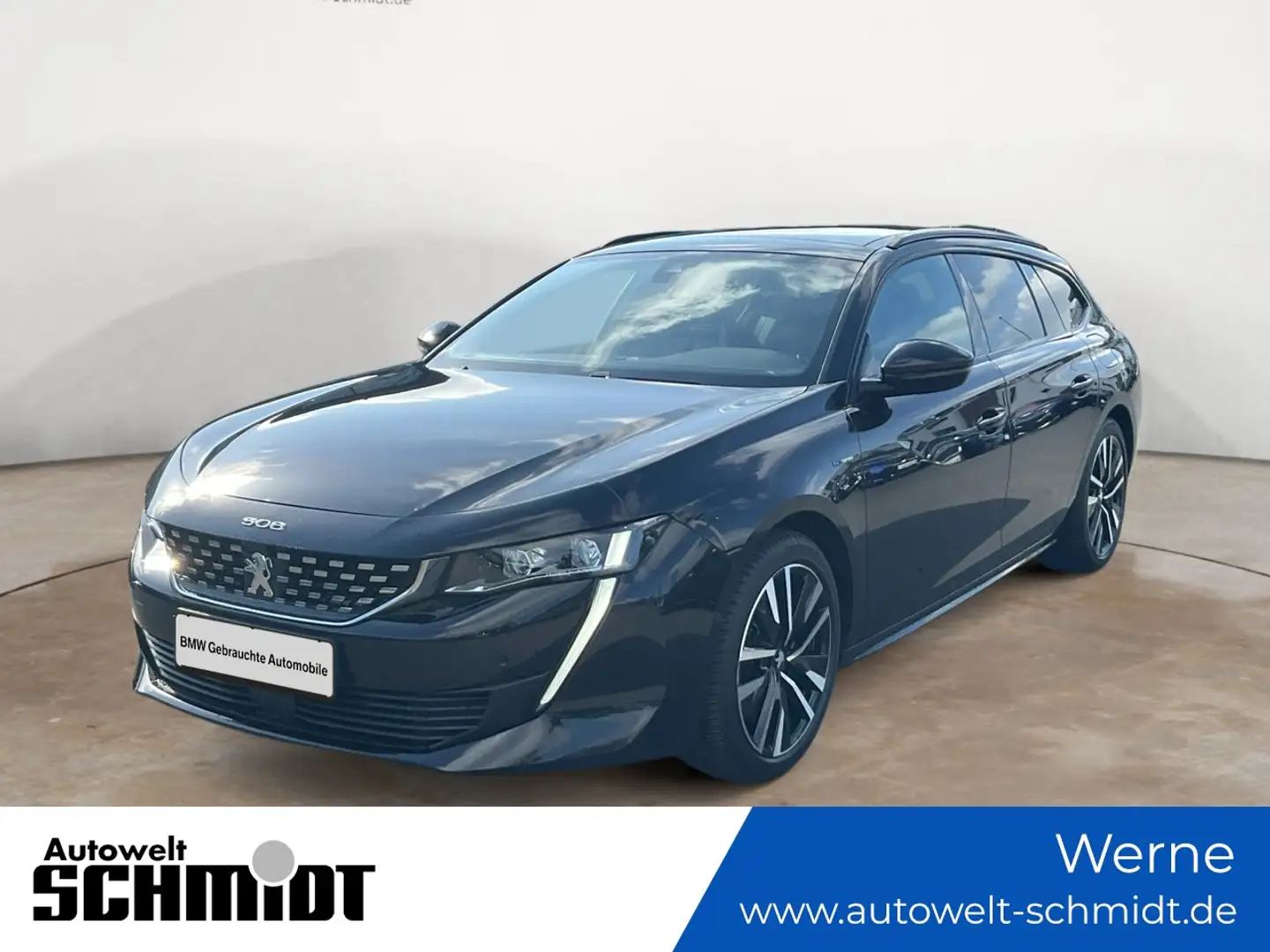 Peugeot 508 HYBRID 225 e-EAT8 GT SW + GARANTIE Schwarz - 1