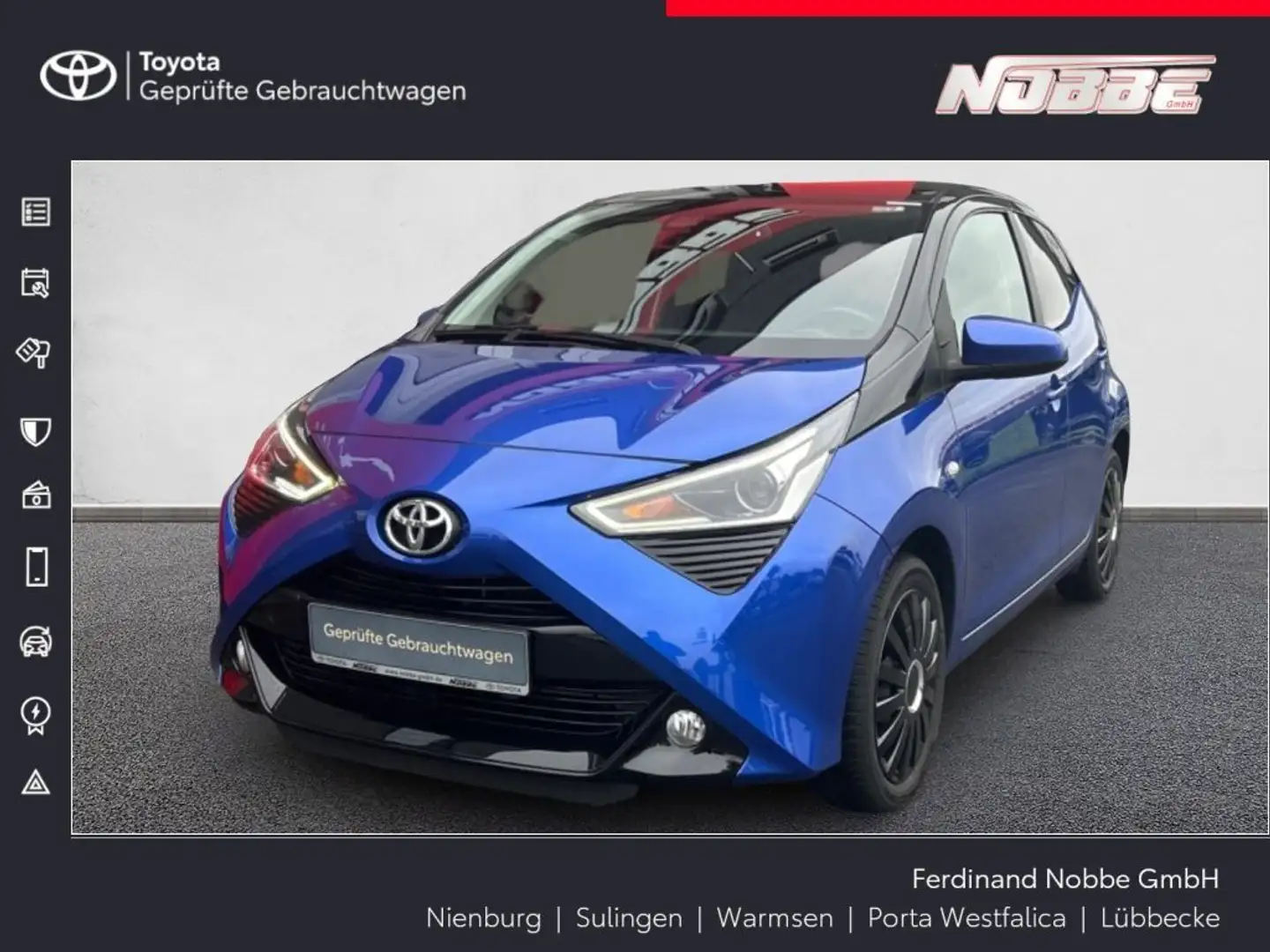 Toyota Aygo x-clusiv Blau - 1