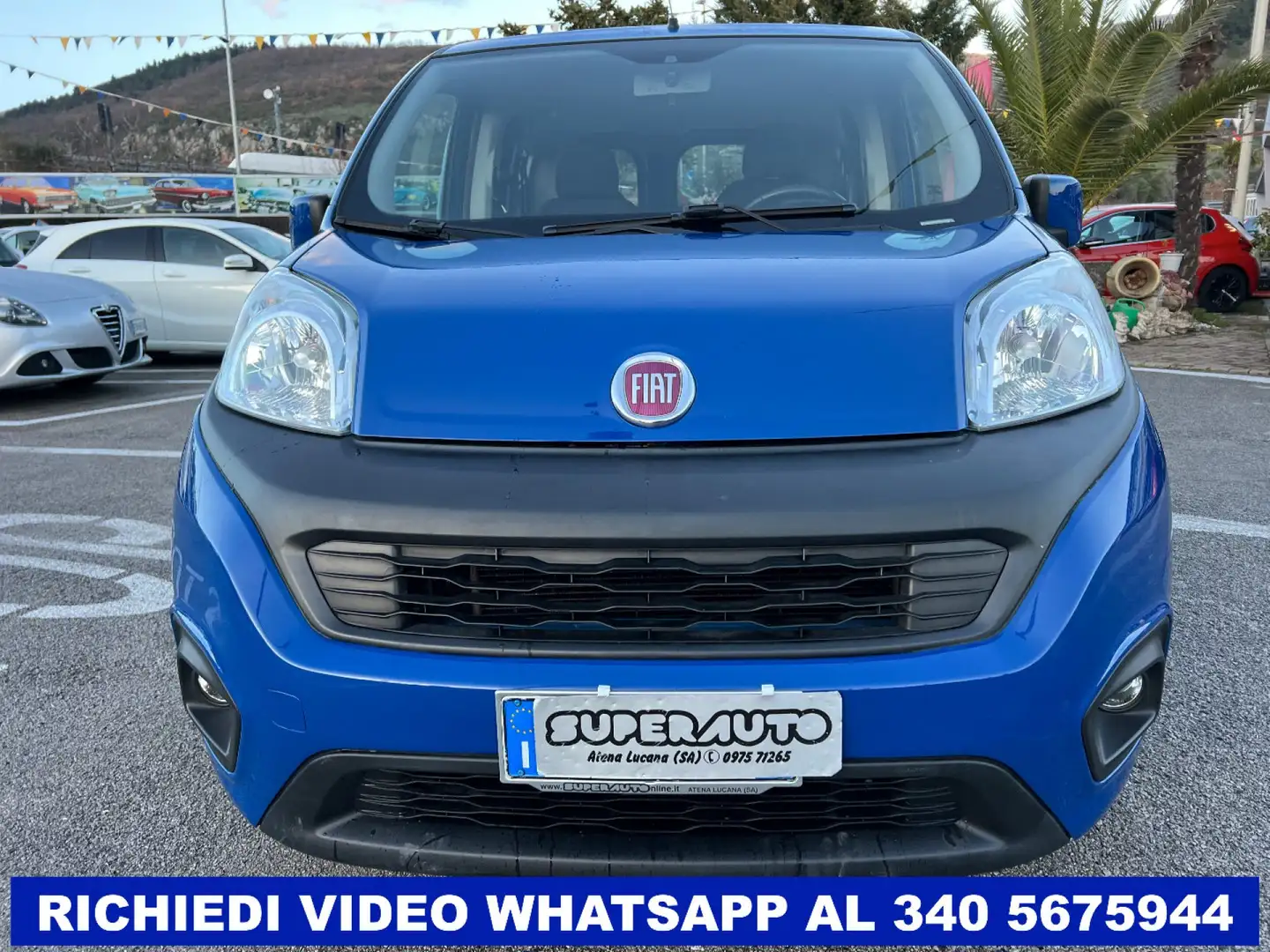 Fiat Qubo 1.3 MJT 80 CV N1 EURO6 Niebieski - 2