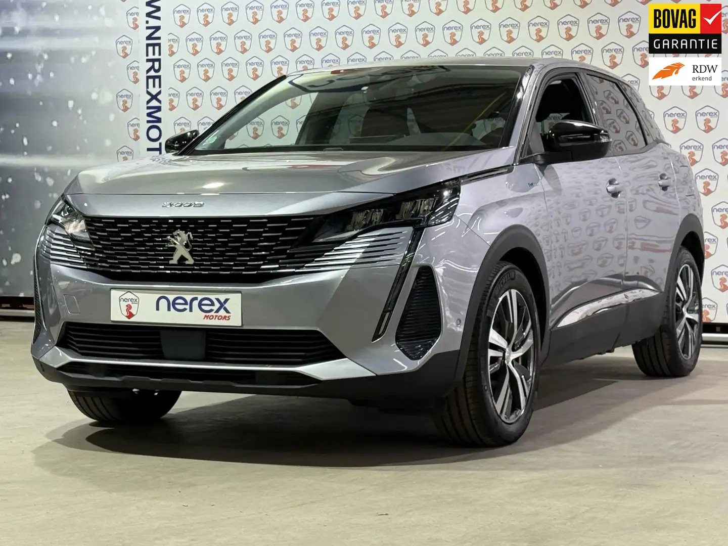 Peugeot 3008 1.6 HYbrid 225 Allure/CAMERA/ACC/NAVI/APPLECARPLAY Gris - 1