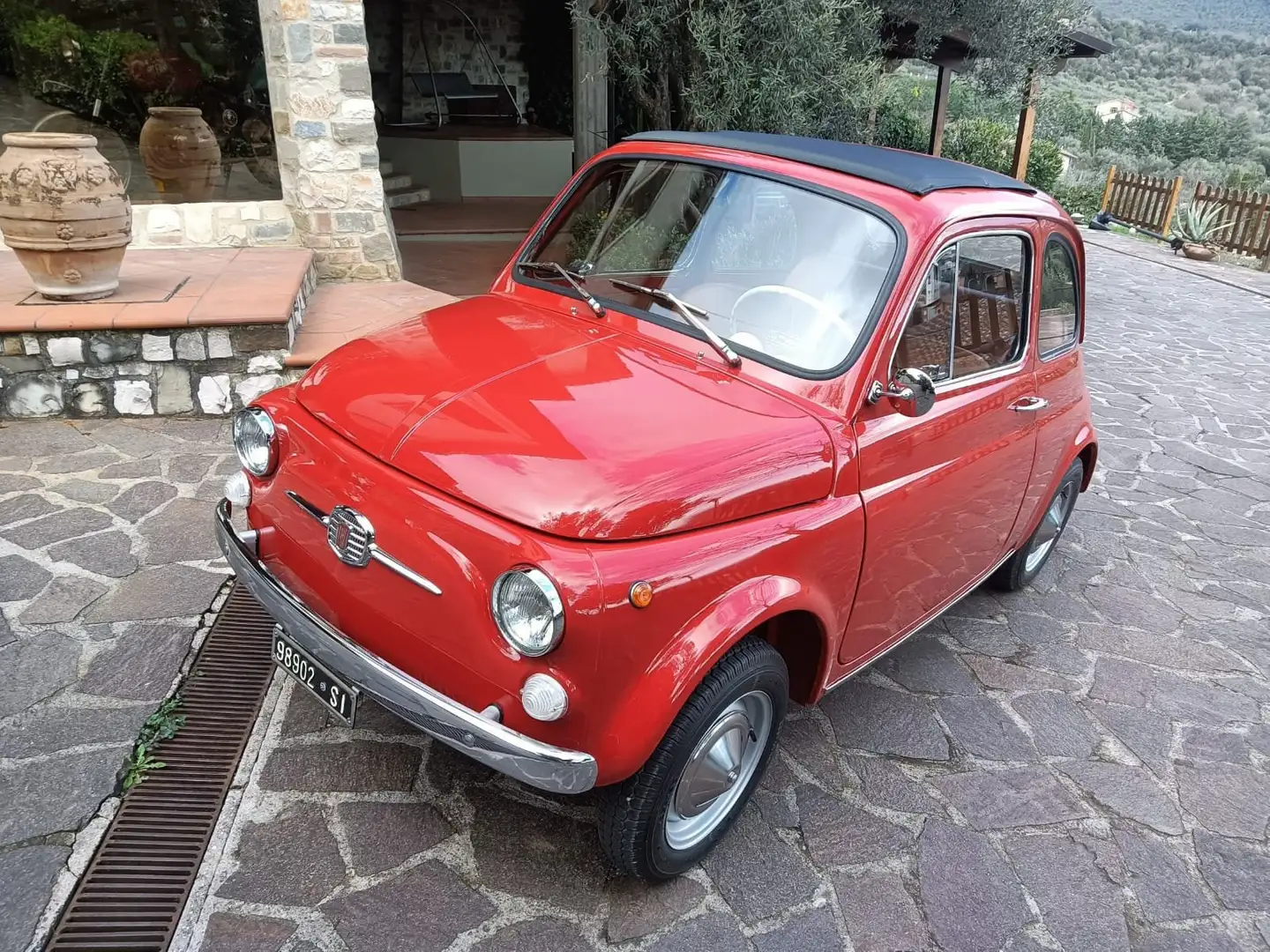 Fiat 500 F Rojo - 1
