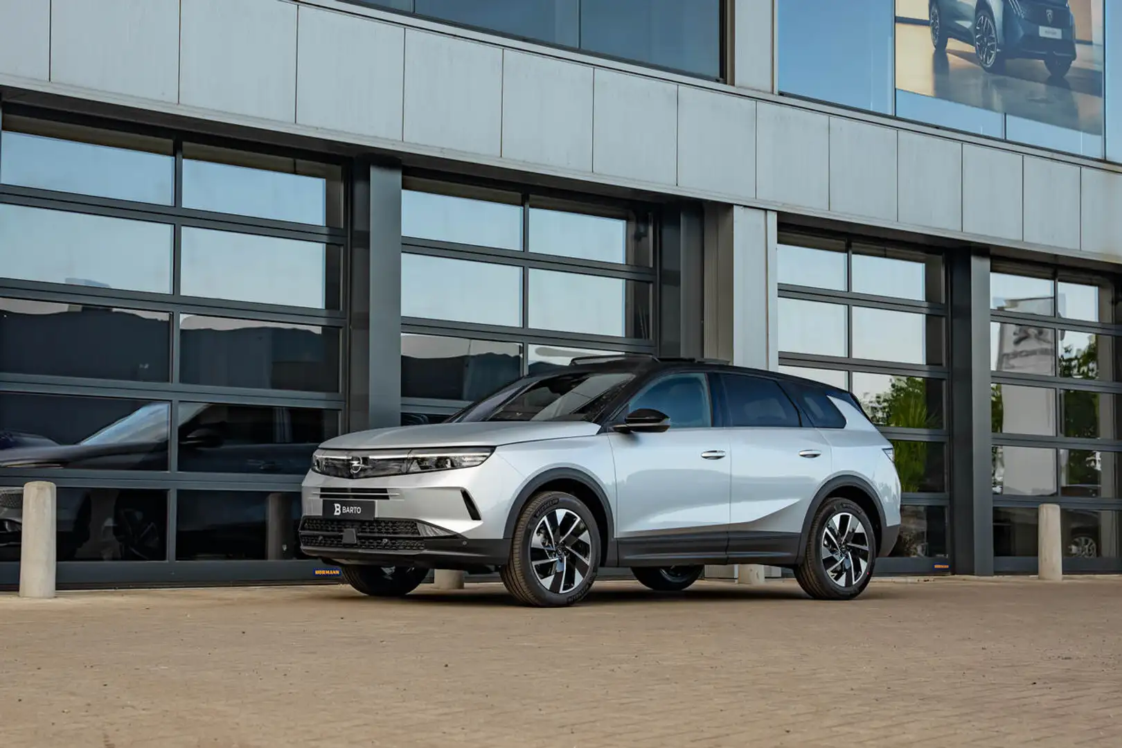 Opel Grandland MHEV 145 PK | GS | Pano | Focal | Leder | Massa... Gris - 2